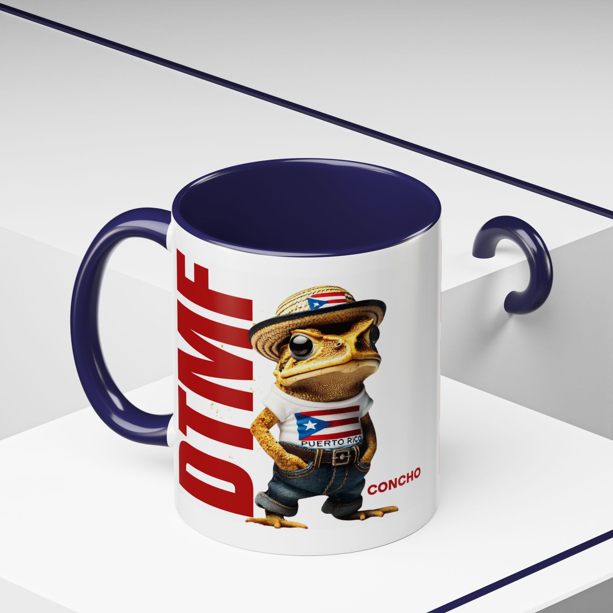 Puerto Rican Heritage Mugs with Unique Designs Accent Coffee Mug (11, 15oz) - Metamorphosis Creations