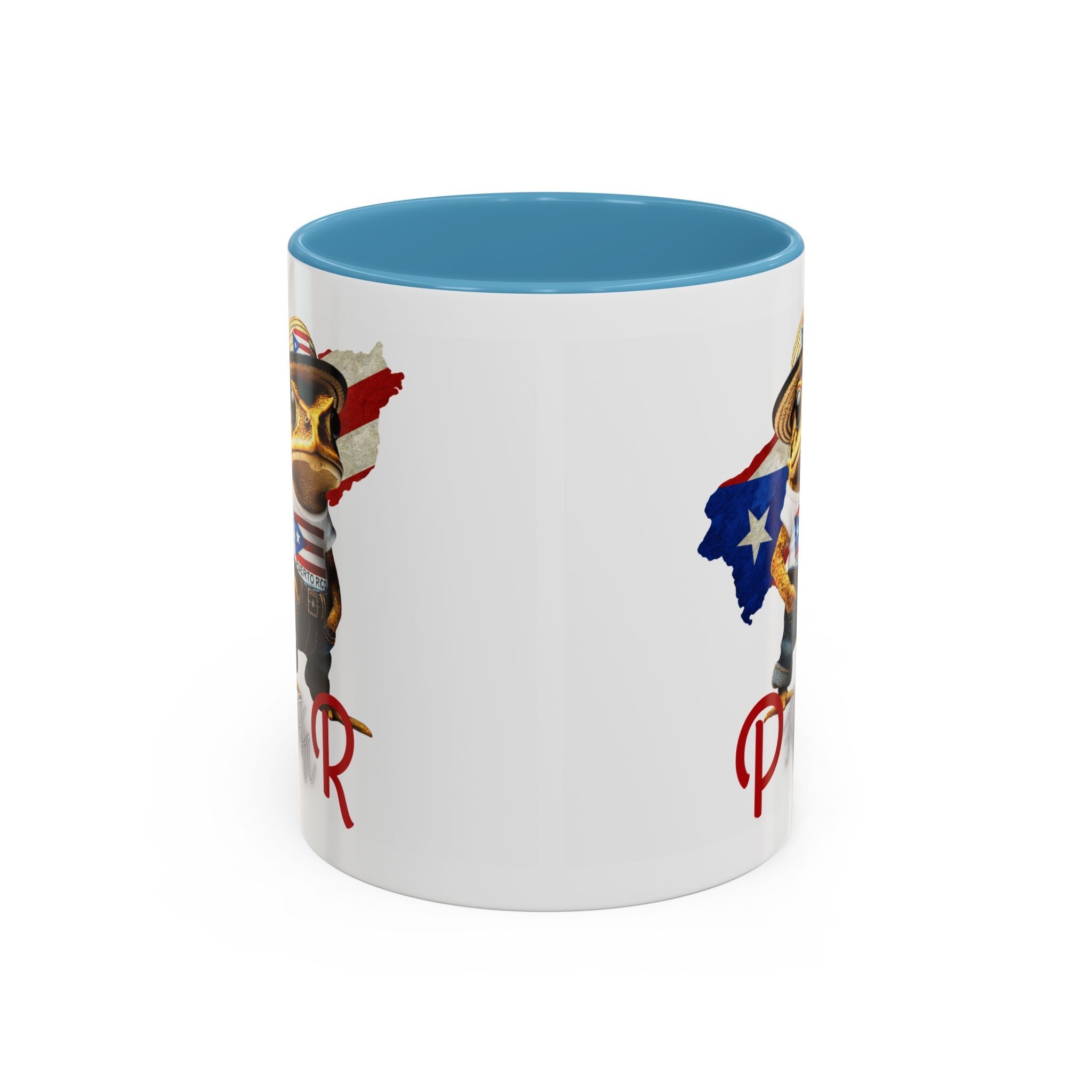 Puerto Rican Heritage Mugs with Unique Designs Accent Coffee Mug (11, 15oz) - Metamorphosis Creations