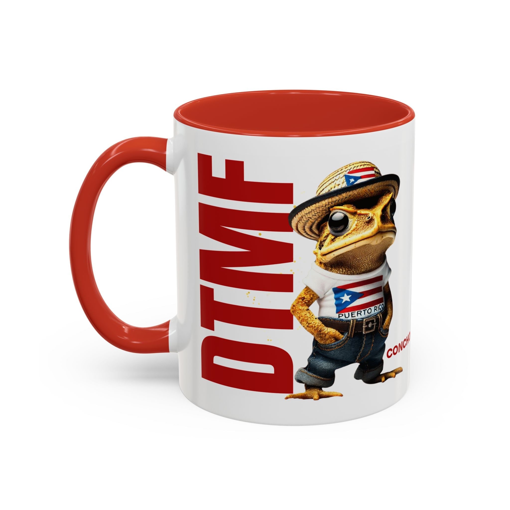Puerto Rican Heritage Mugs with Unique Designs Accent Coffee Mug (11, 15oz) - Metamorphosis Creations
