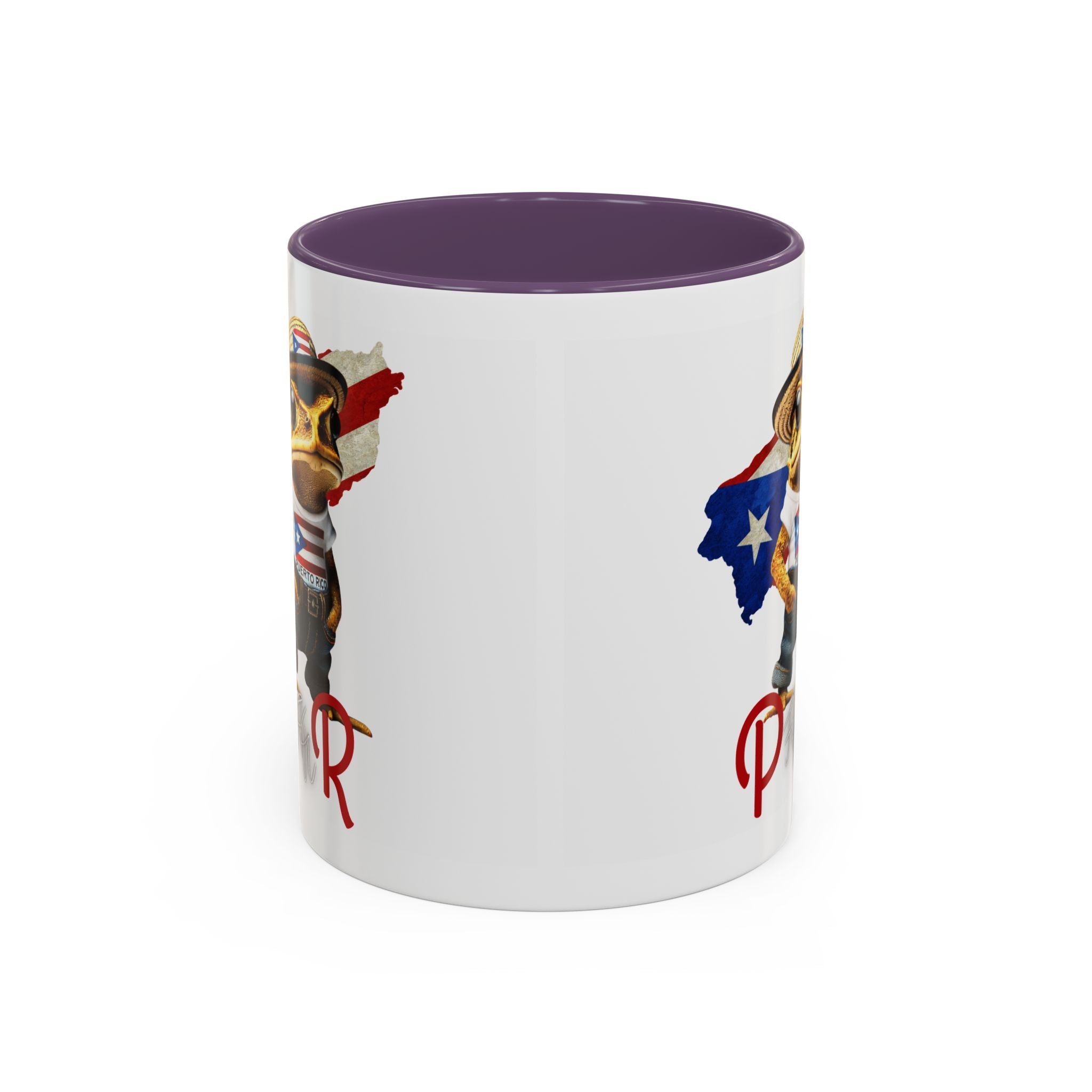 Puerto Rican Heritage Mugs with Unique Designs Accent Coffee Mug (11, 15oz) - Metamorphosis Creations