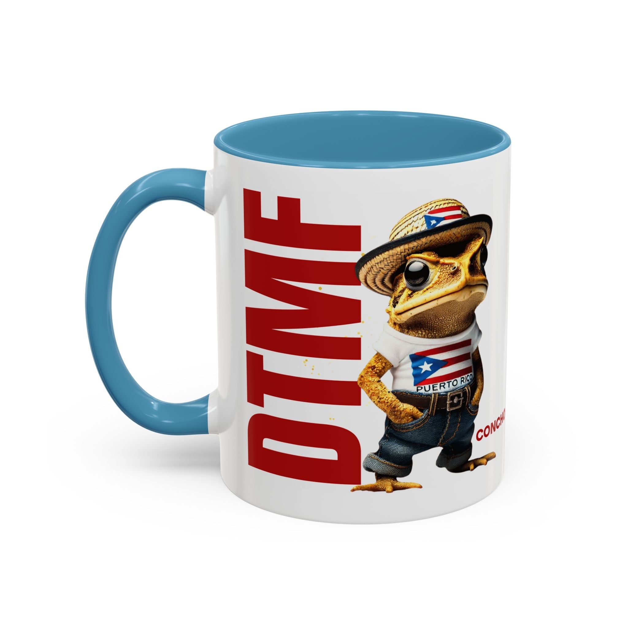 Puerto Rican Heritage Mugs with Unique Designs Accent Coffee Mug (11, 15oz) - Metamorphosis Creations