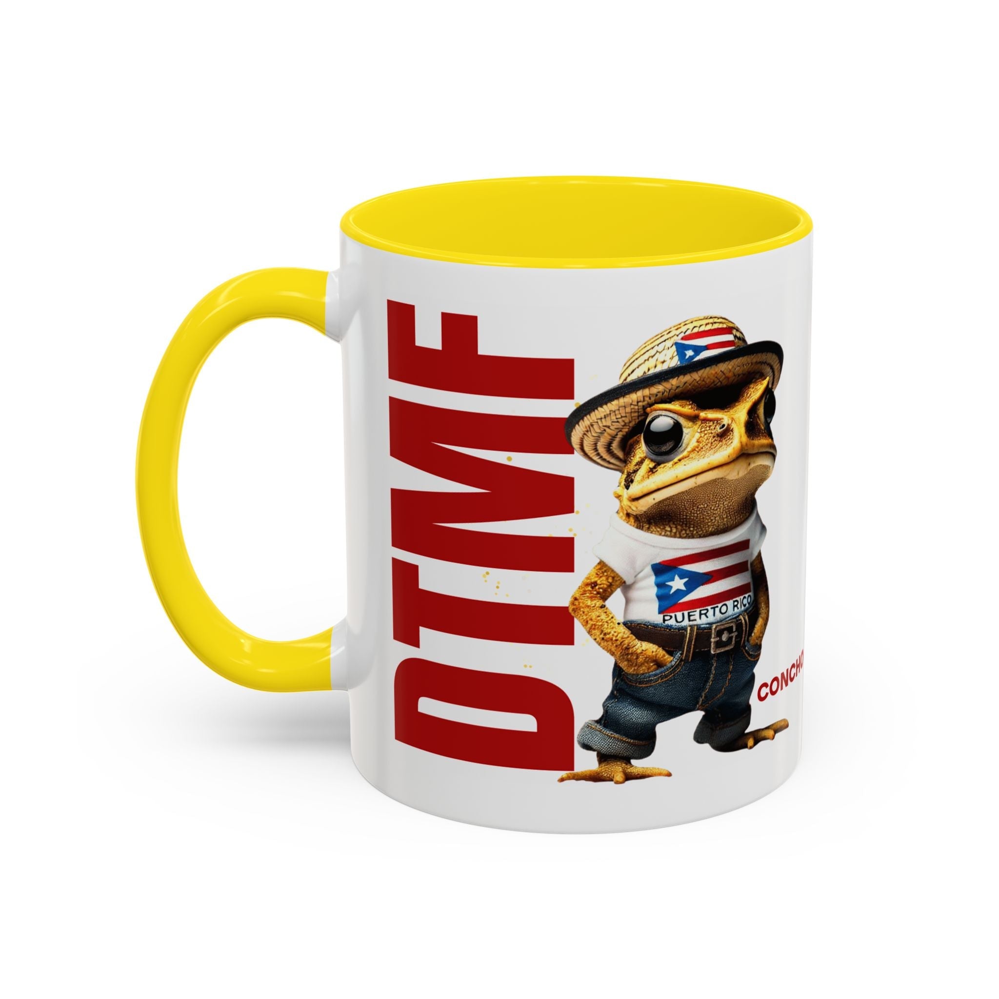 Puerto Rican Heritage Mugs with Unique Designs Accent Coffee Mug (11, 15oz) - Metamorphosis Creations