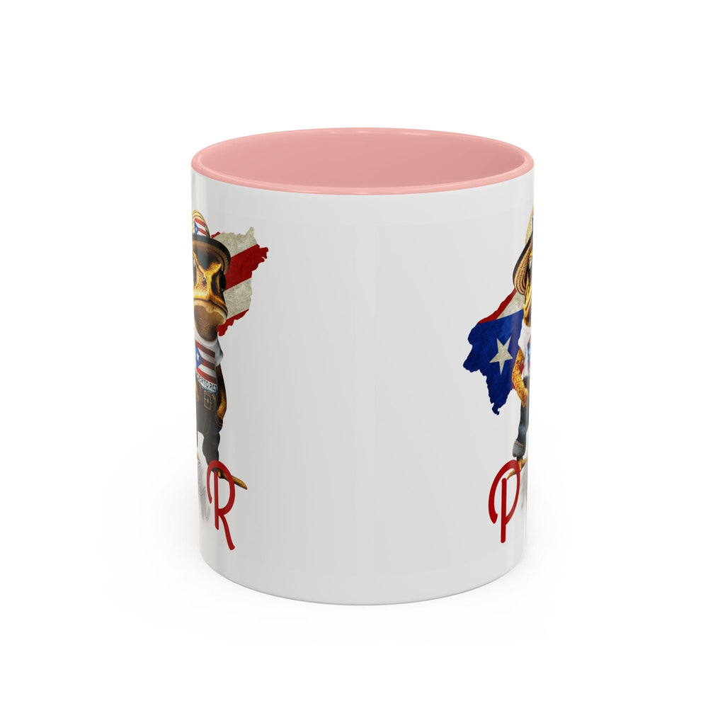 Puerto Rican Heritage Mugs with Unique Designs Accent Coffee Mug (11, 15oz) - Metamorphosis Creations