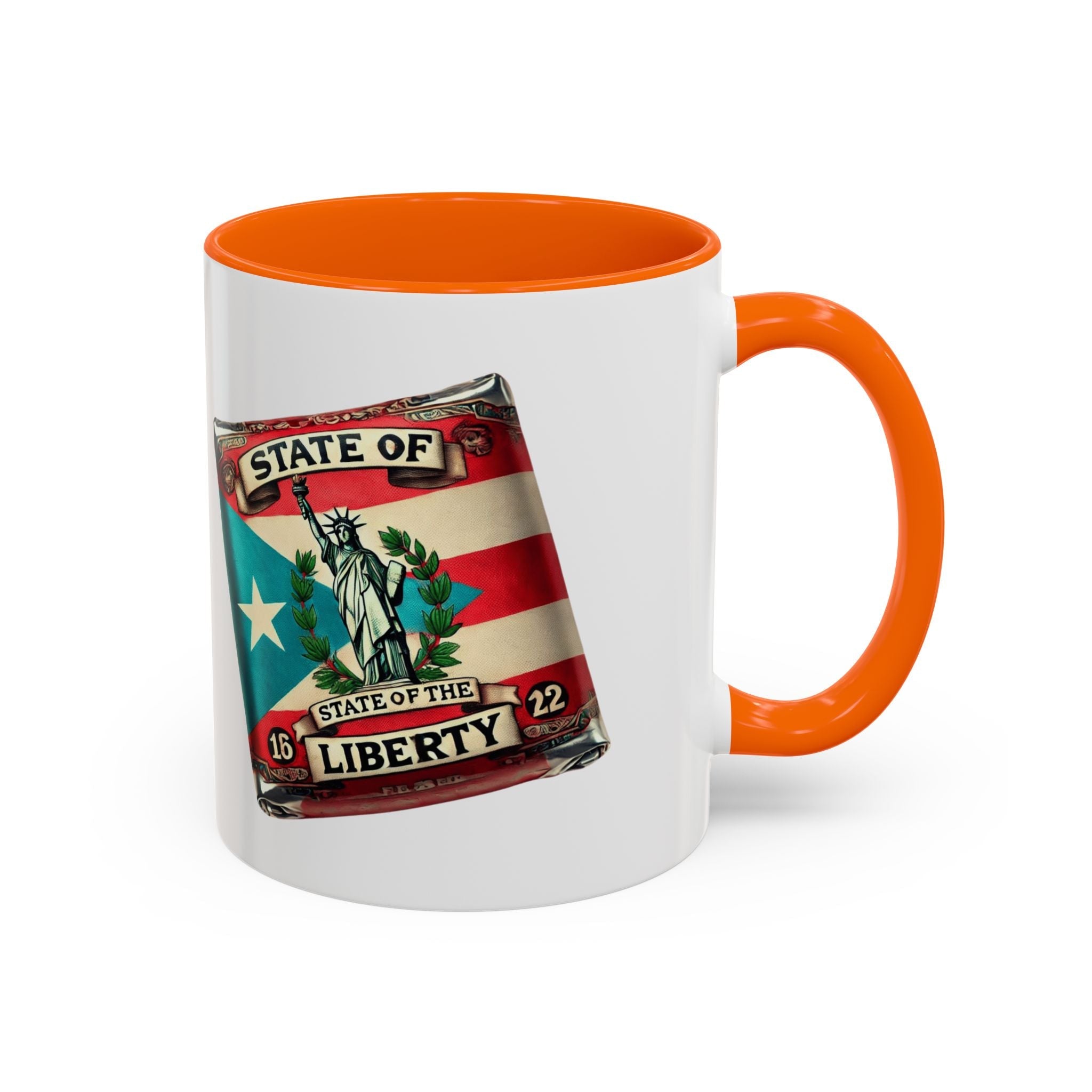 Puerto Rican Heritage Mugs with Unique Designs Accent Coffee Mug (11, 15oz) - Metamorphosis Creations