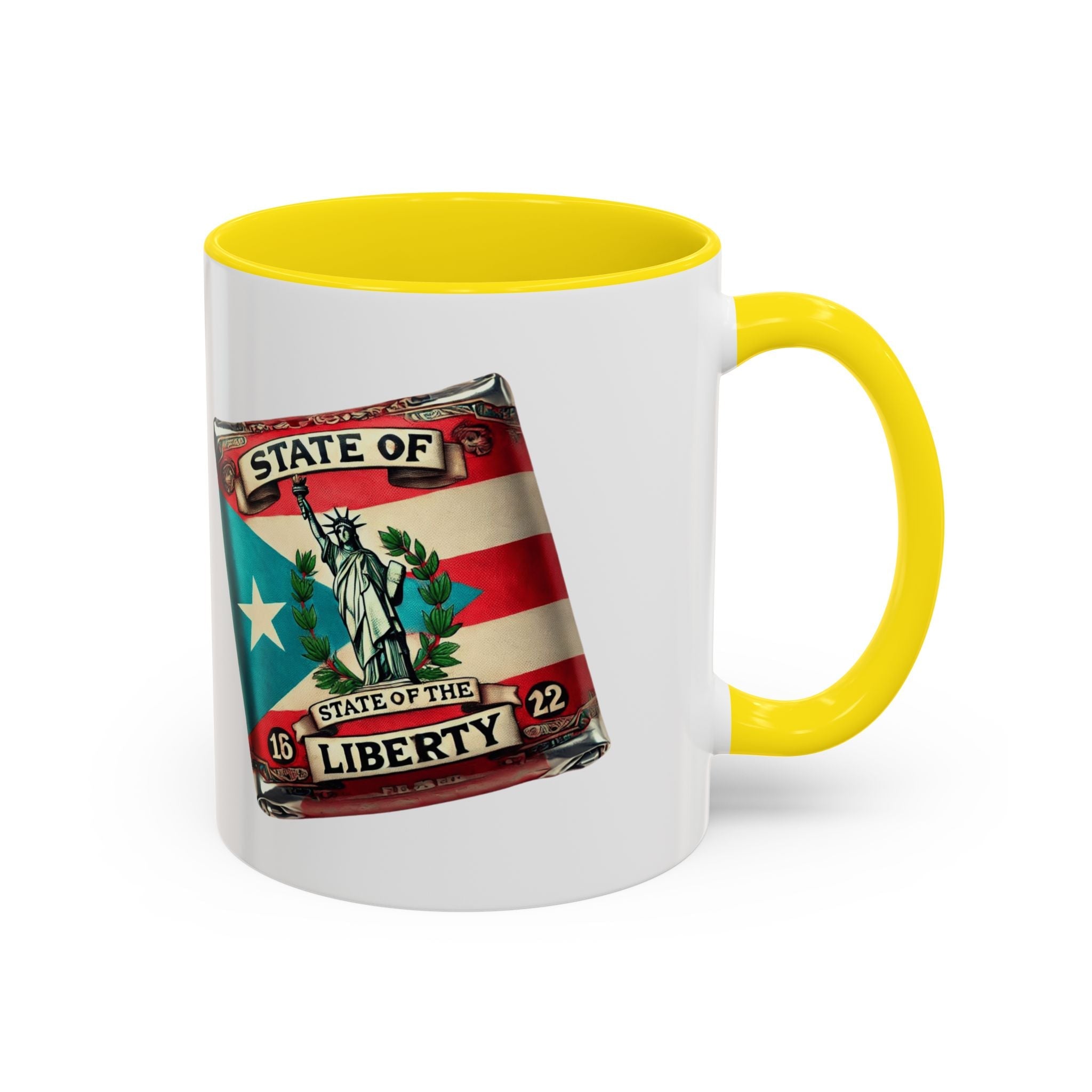 Puerto Rican Heritage Mugs with Unique Designs Accent Coffee Mug (11, 15oz) - Metamorphosis Creations
