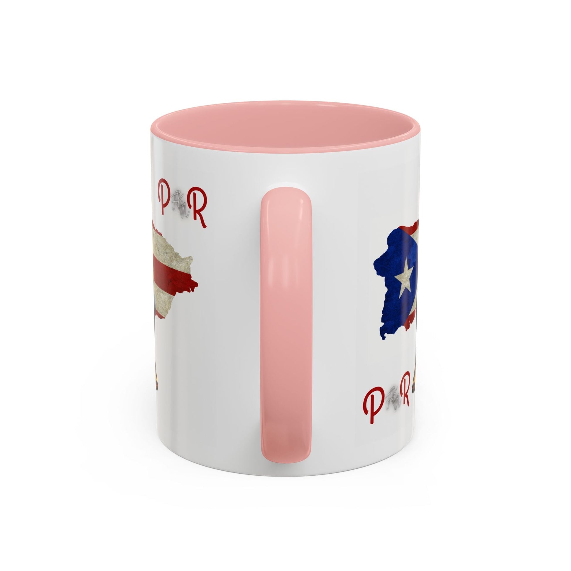 Puerto Rican Heritage Mugs with Unique Designs" Accent Coffee Mug (11, 15oz) - Metamorphosis Creations
