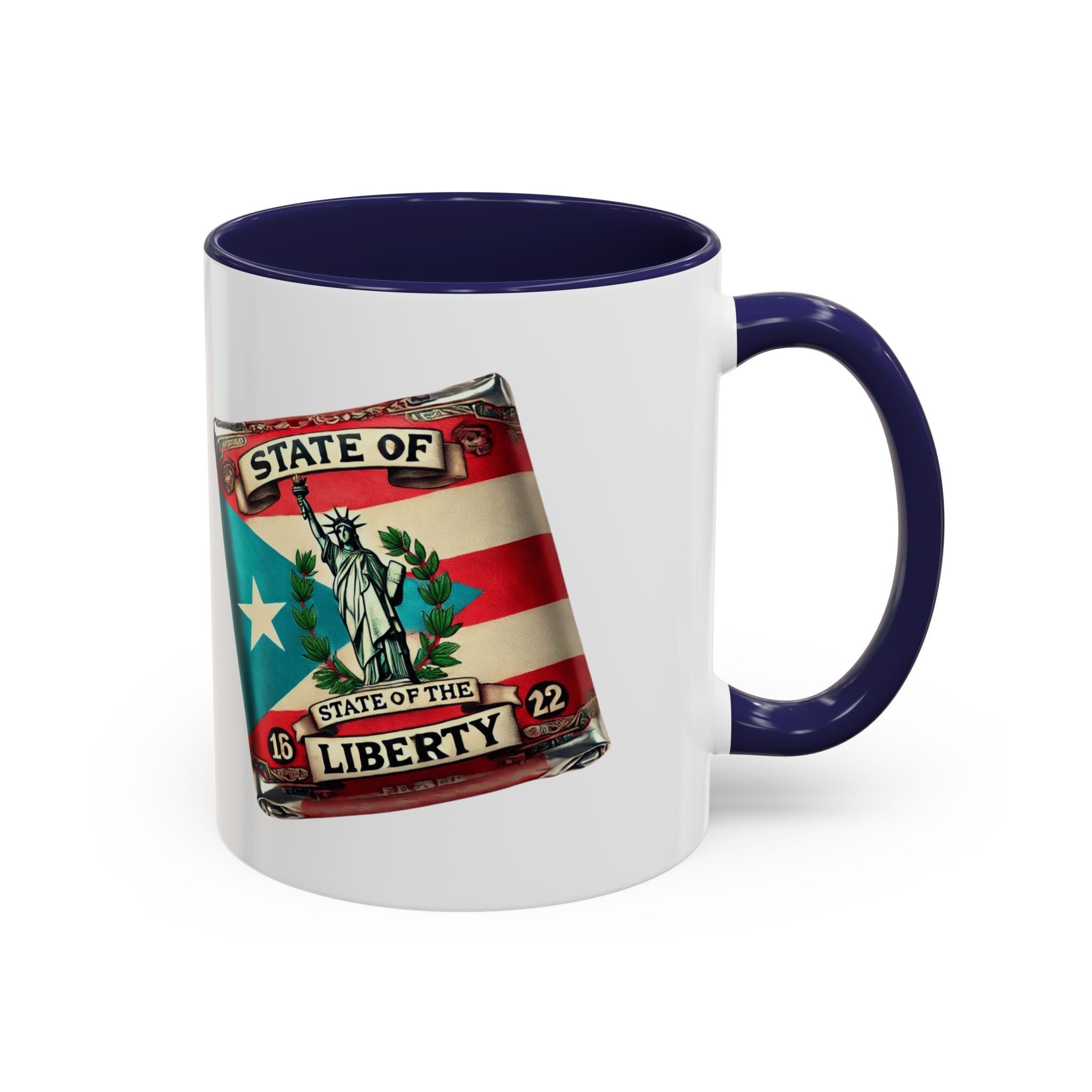 Puerto Rican Heritage Mugs with Unique Designs Accent Coffee Mug (11, 15oz) - Metamorphosis Creations