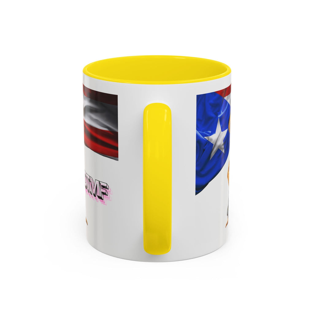 Puerto Rican Heritage Mugs with Unique Designs Accent Coffee Mug (11, 15oz) - Metamorphosis Creations