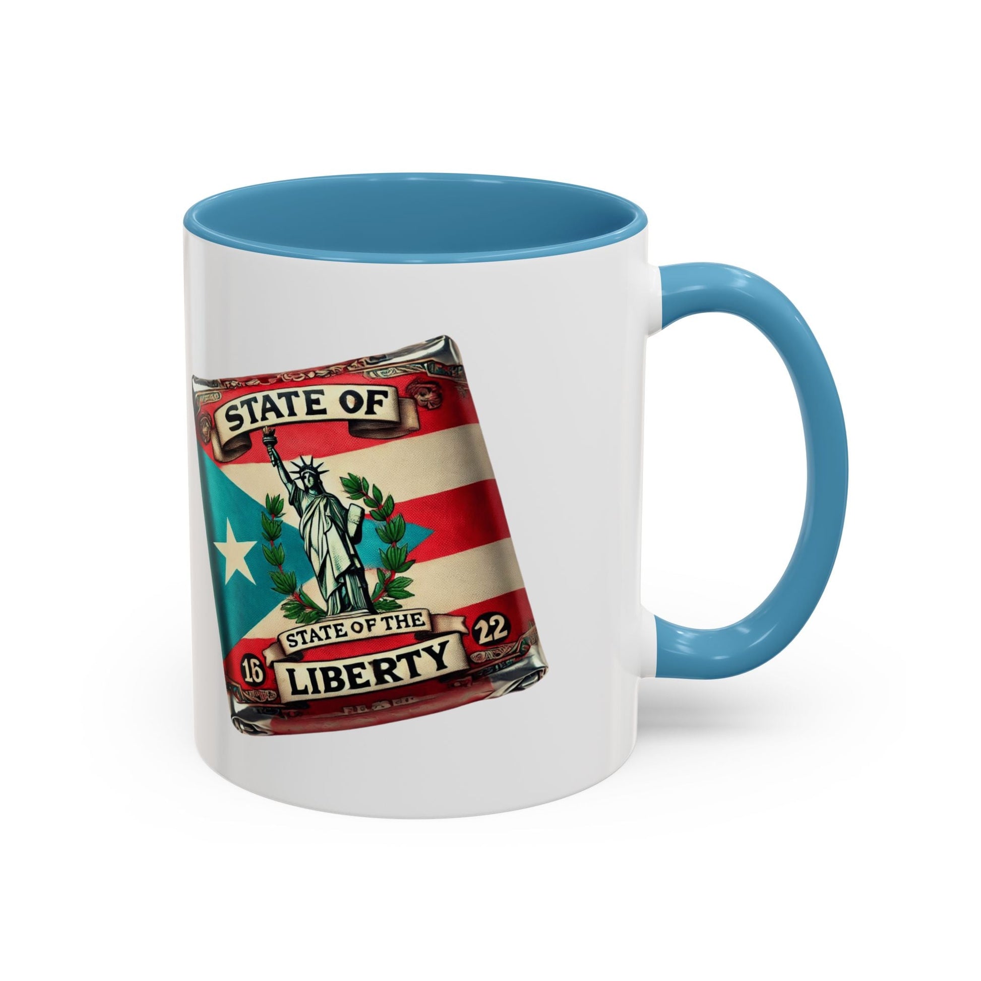 Puerto Rican Heritage Mugs with Unique Designs Accent Coffee Mug (11, 15oz) - Metamorphosis Creations
