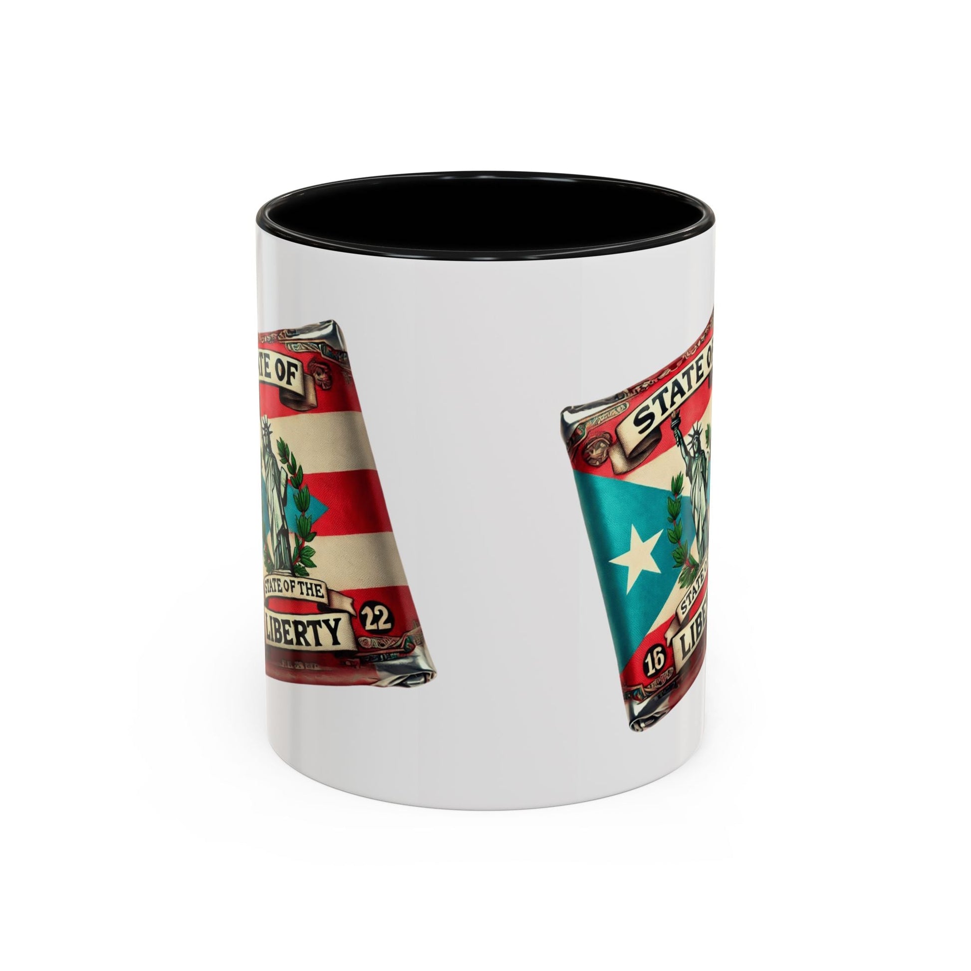 Puerto Rican Heritage Mugs with Unique Designs Accent Coffee Mug (11, 15oz) - Metamorphosis Creations