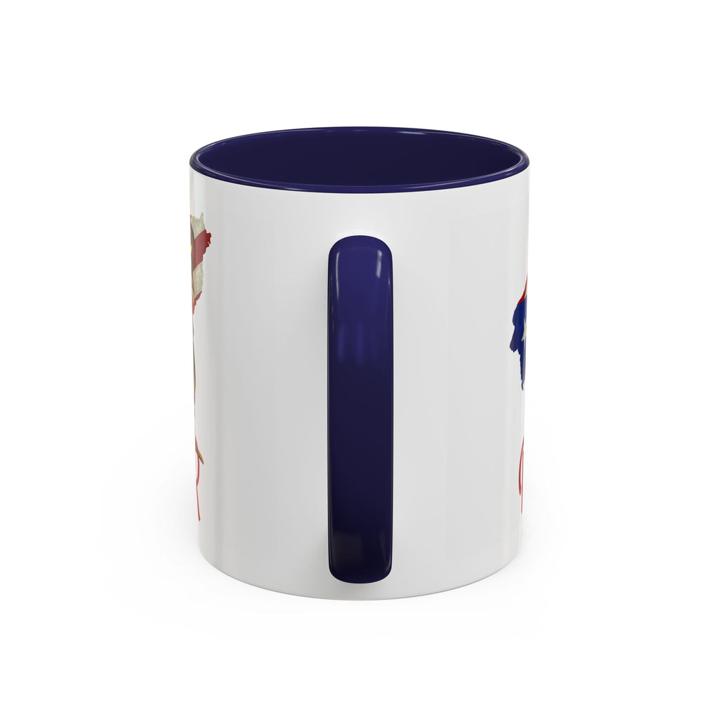 Puerto Rican Heritage Mugs with Unique Designs Accent Coffee Mug (11, 15oz) - Metamorphosis Creations