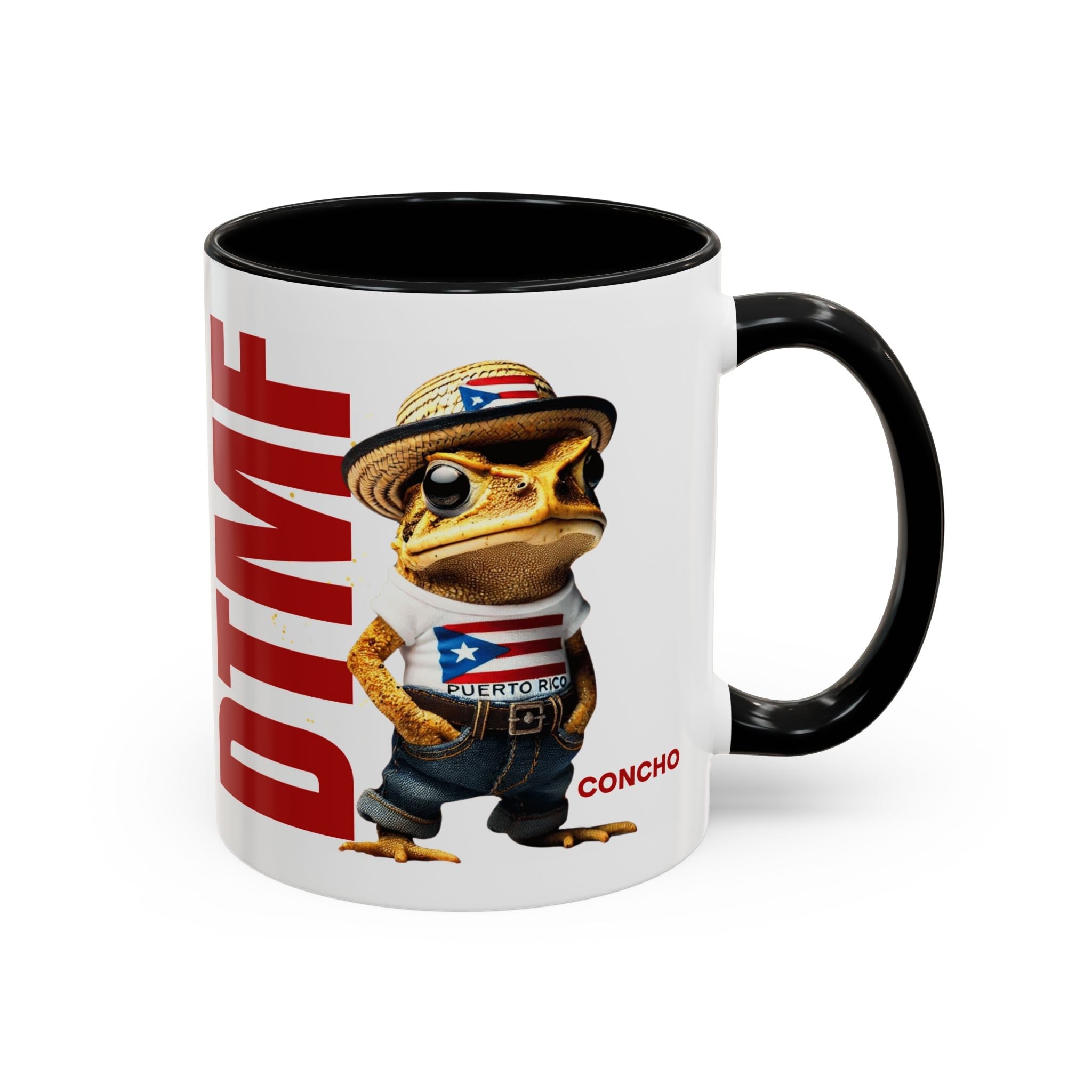 Puerto Rican Heritage Mugs with Unique Designs Accent Coffee Mug (11, 15oz) - Metamorphosis Creations