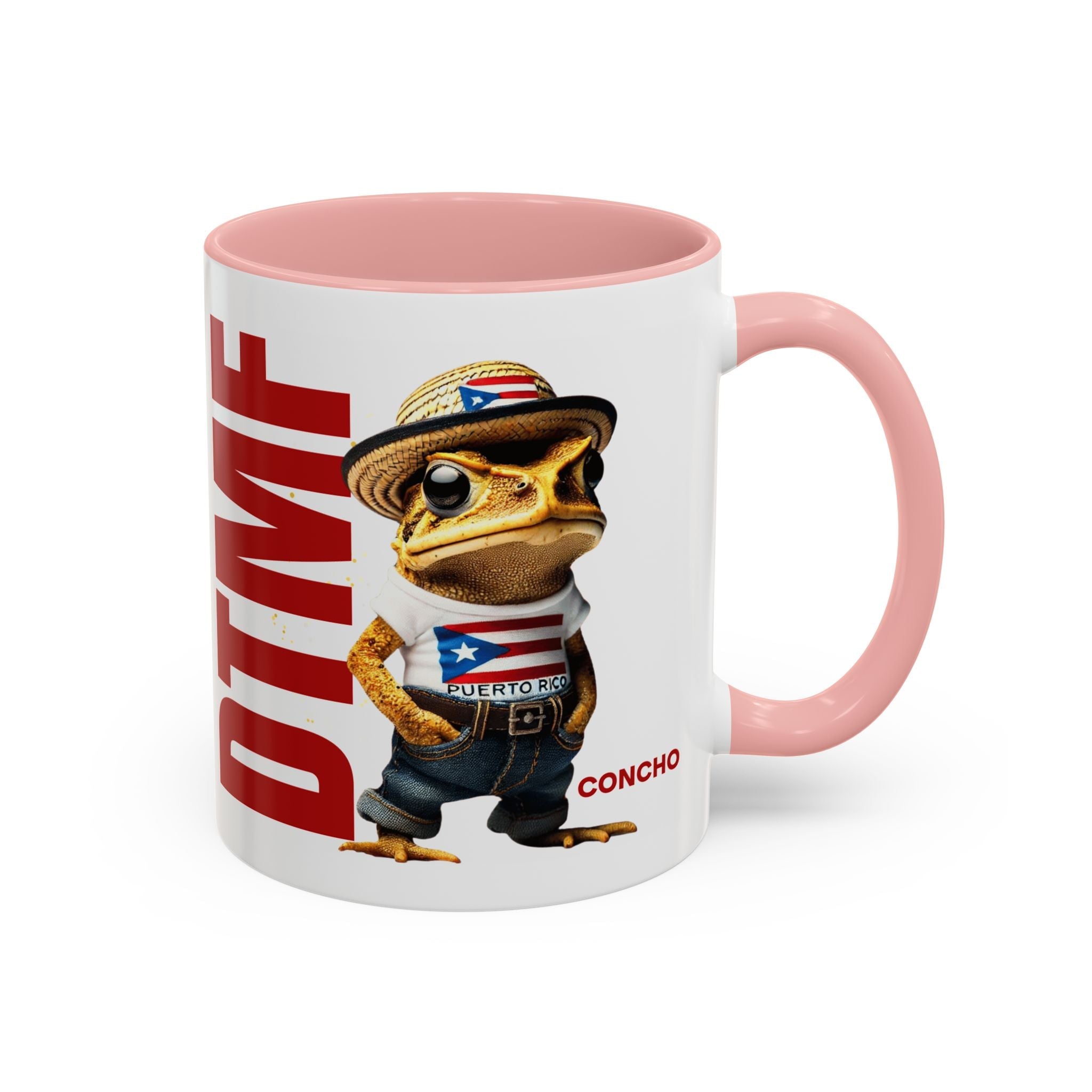 Puerto Rican Heritage Mugs with Unique Designs Accent Coffee Mug (11, 15oz) - Metamorphosis Creations