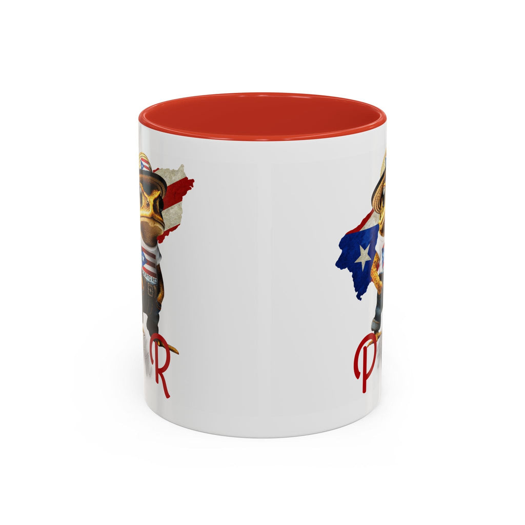 Puerto Rican Heritage Mugs with Unique Designs Accent Coffee Mug (11, 15oz) - Metamorphosis Creations