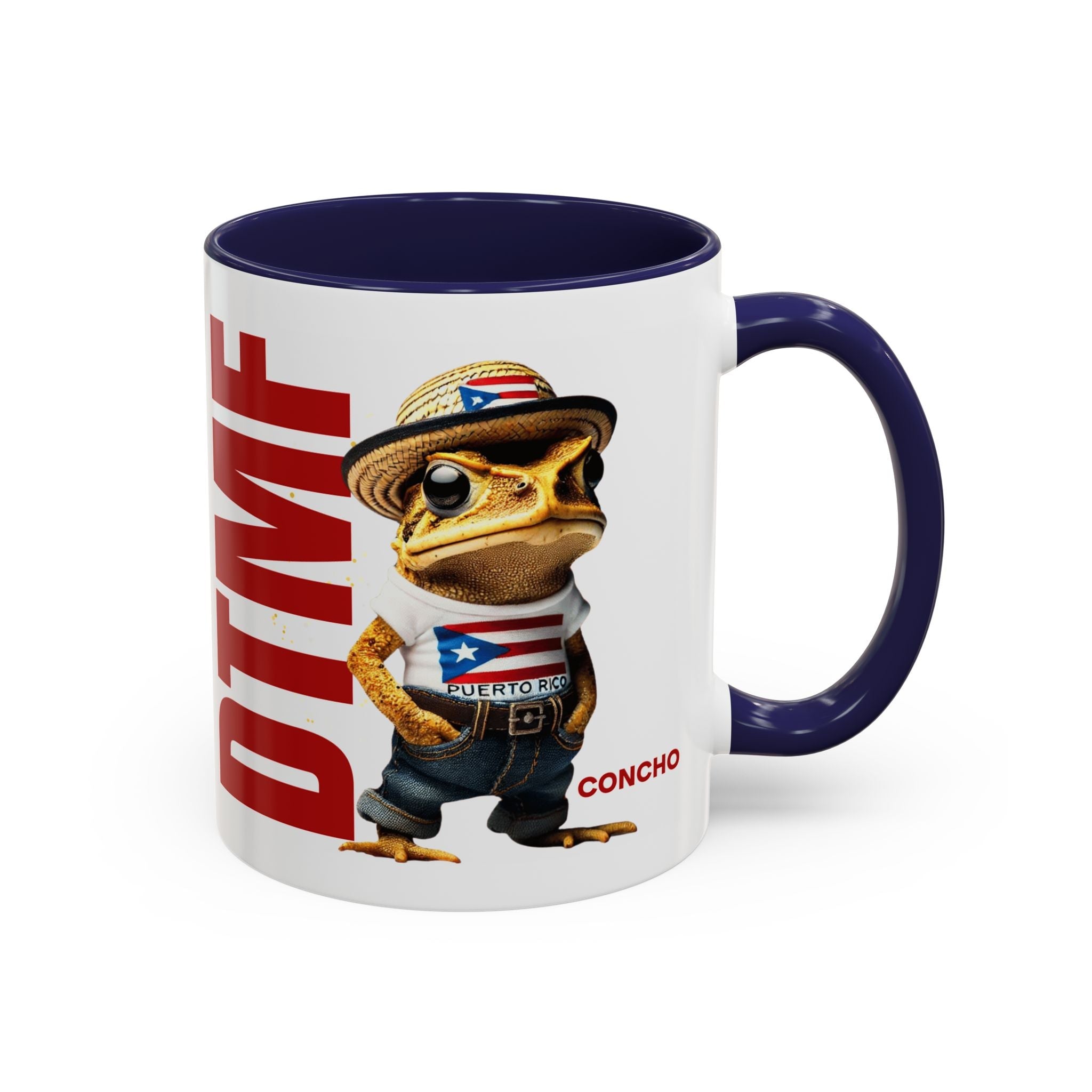 Puerto Rican Heritage Mugs with Unique Designs Accent Coffee Mug (11, 15oz) - Metamorphosis Creations