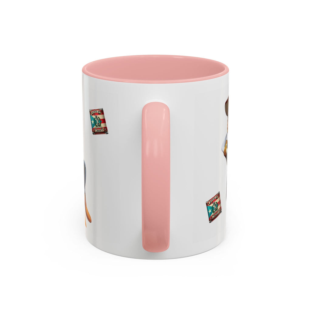 Puerto Rican Heritage Mugs with Unique Designs" Accent Coffee Mug (11, 15oz) - Metamorphosis Creations