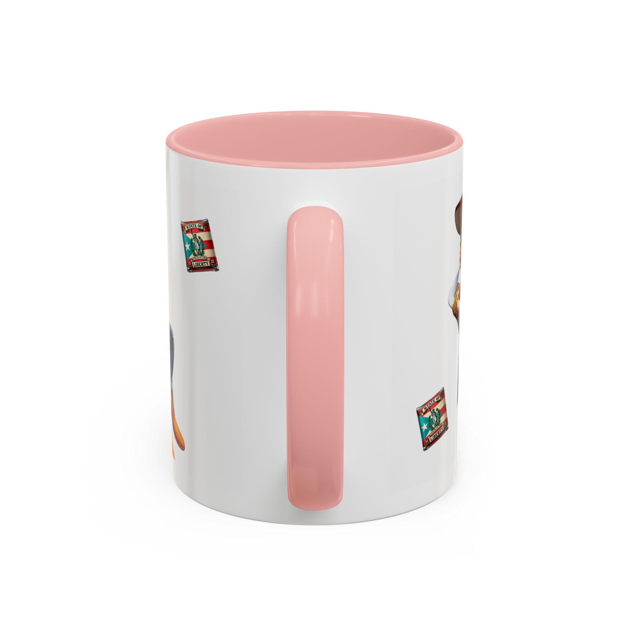 Puerto Rican Heritage Mugs with Unique Designs" Accent Coffee Mug (11, 15oz) - Metamorphosis Creations