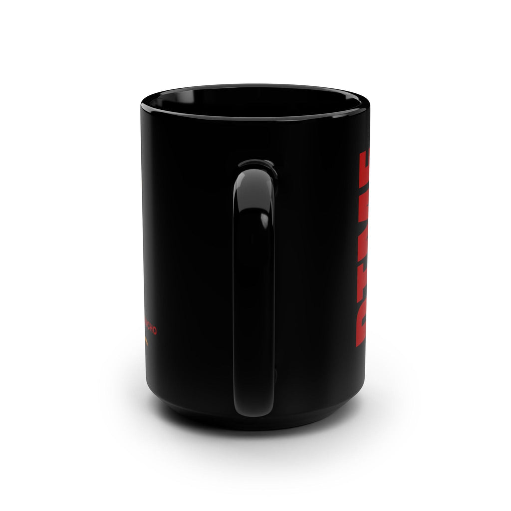 Puerto Rican Heritage Mugs with Unique Designs Black Mug, 15oz - Metamorphosis Creations