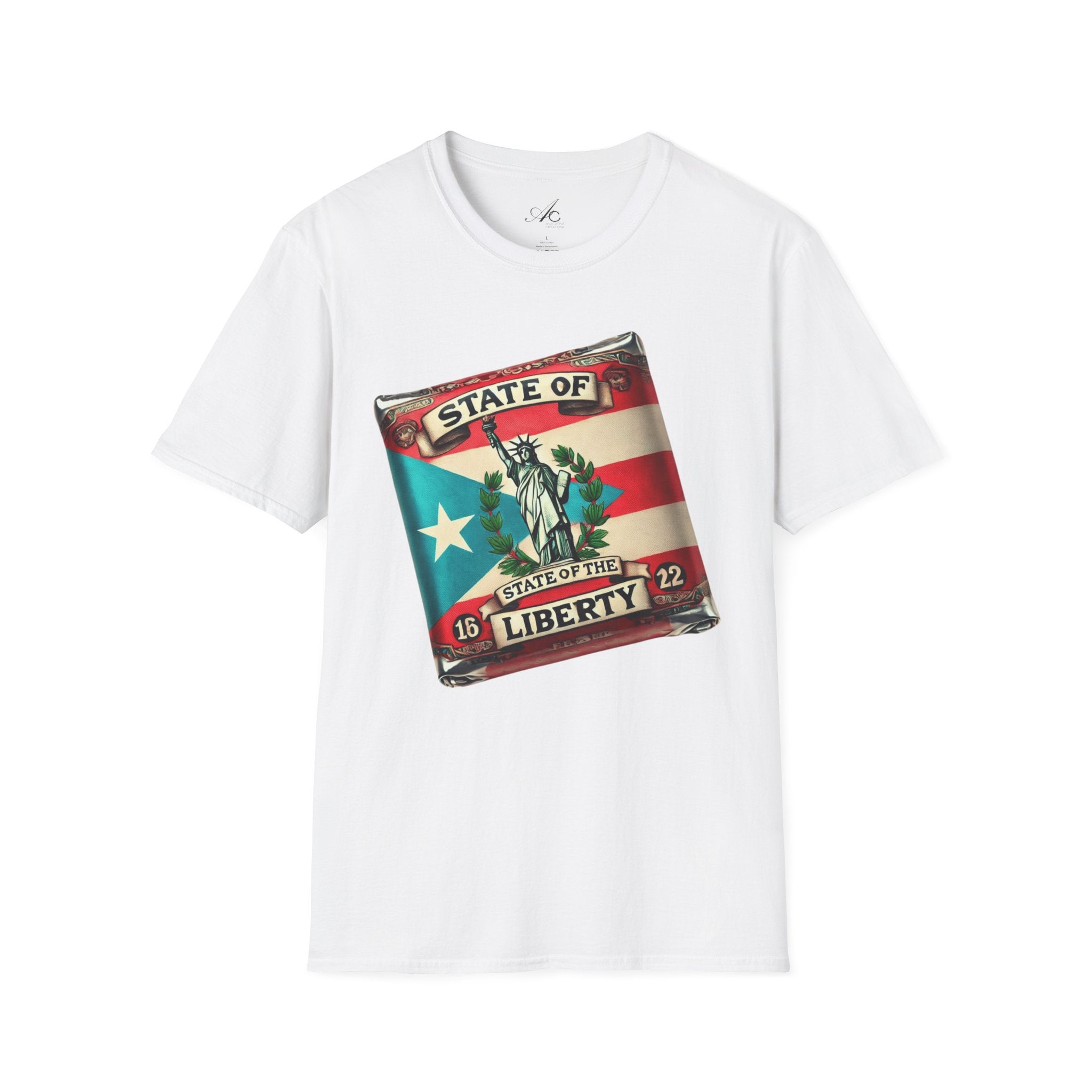 Puerto Rican Heritage Shirt Gift for Patriots, National Holiday Apparel, USA Pride Shirt - Metamorphosis Creations
