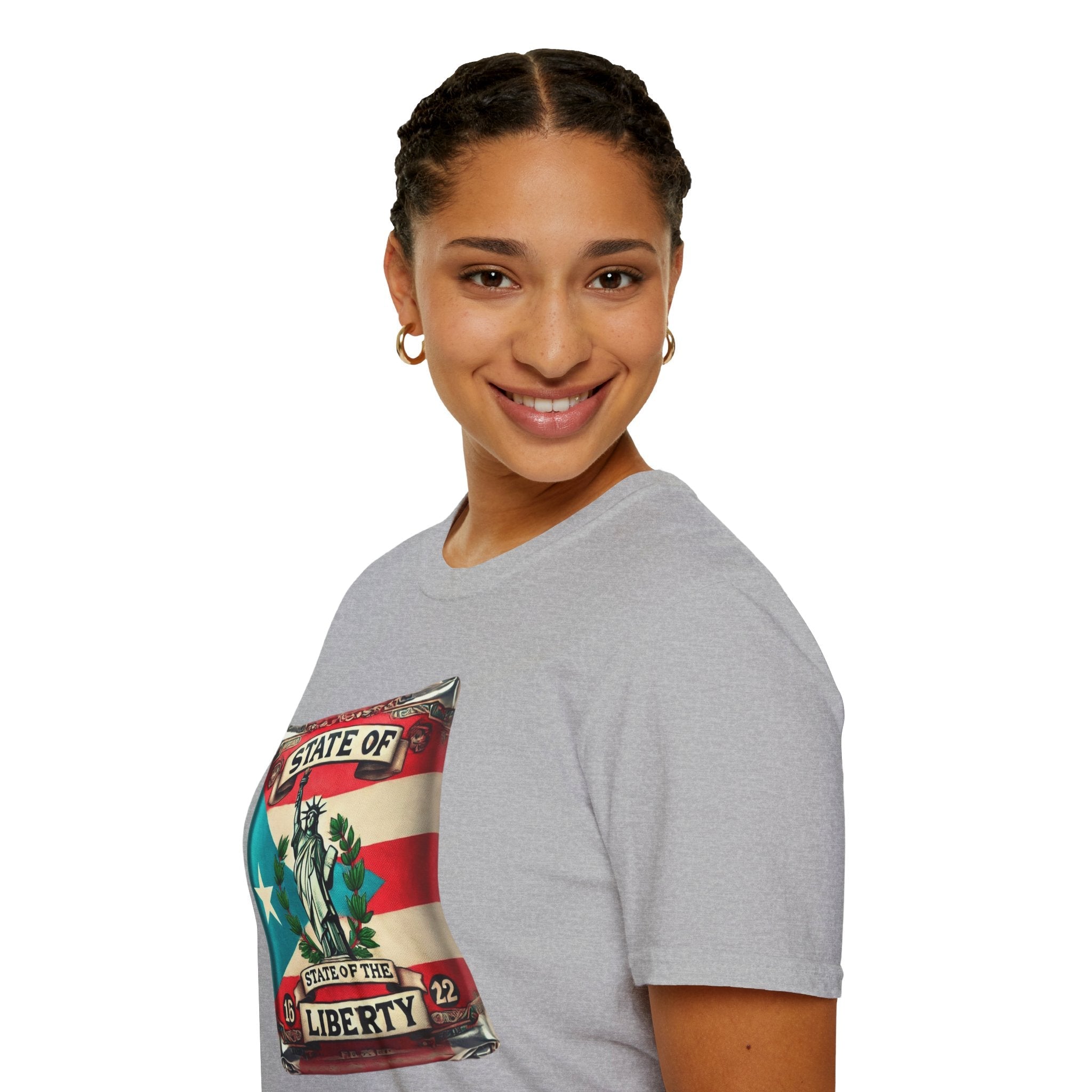 Puerto Rican Heritage Shirt Gift for Patriots, National Holiday Apparel, USA Pride Shirt - Metamorphosis Creations