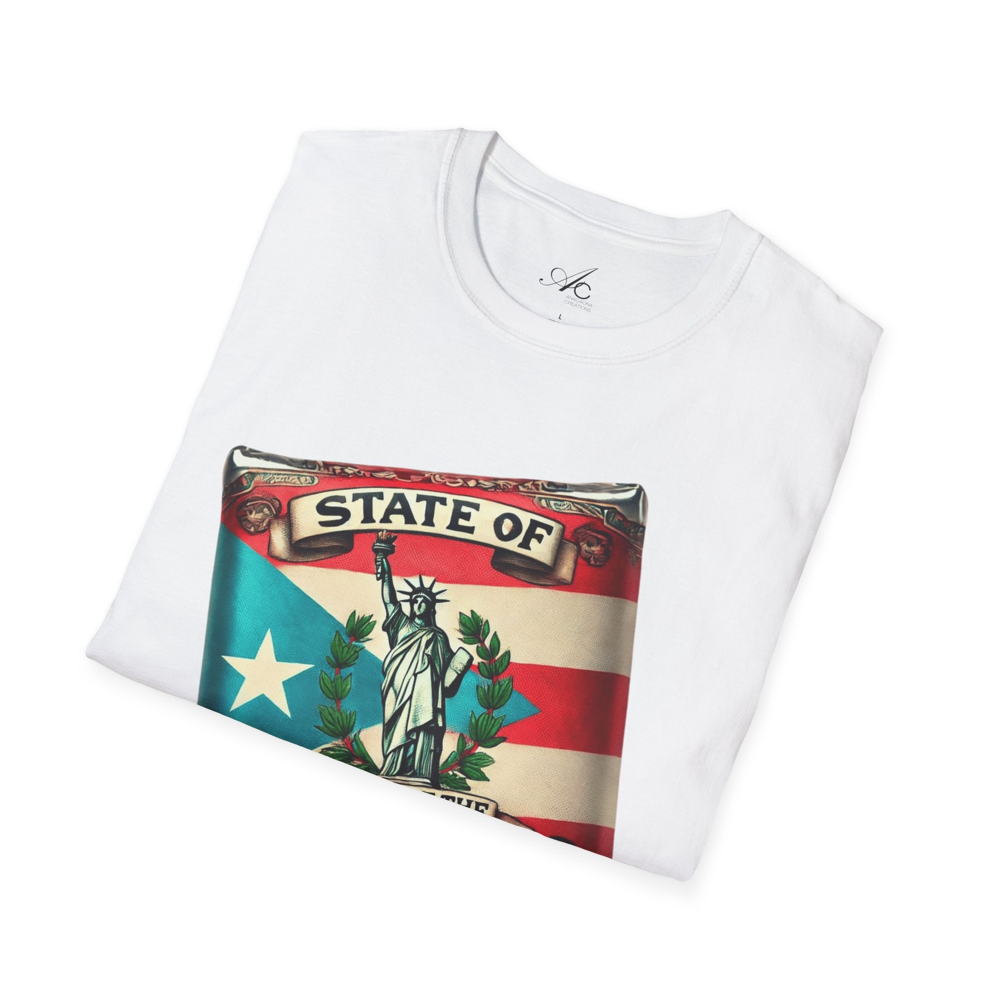 Puerto Rican Heritage Shirt Gift for Patriots, National Holiday Apparel, USA Pride Shirt - Metamorphosis Creations