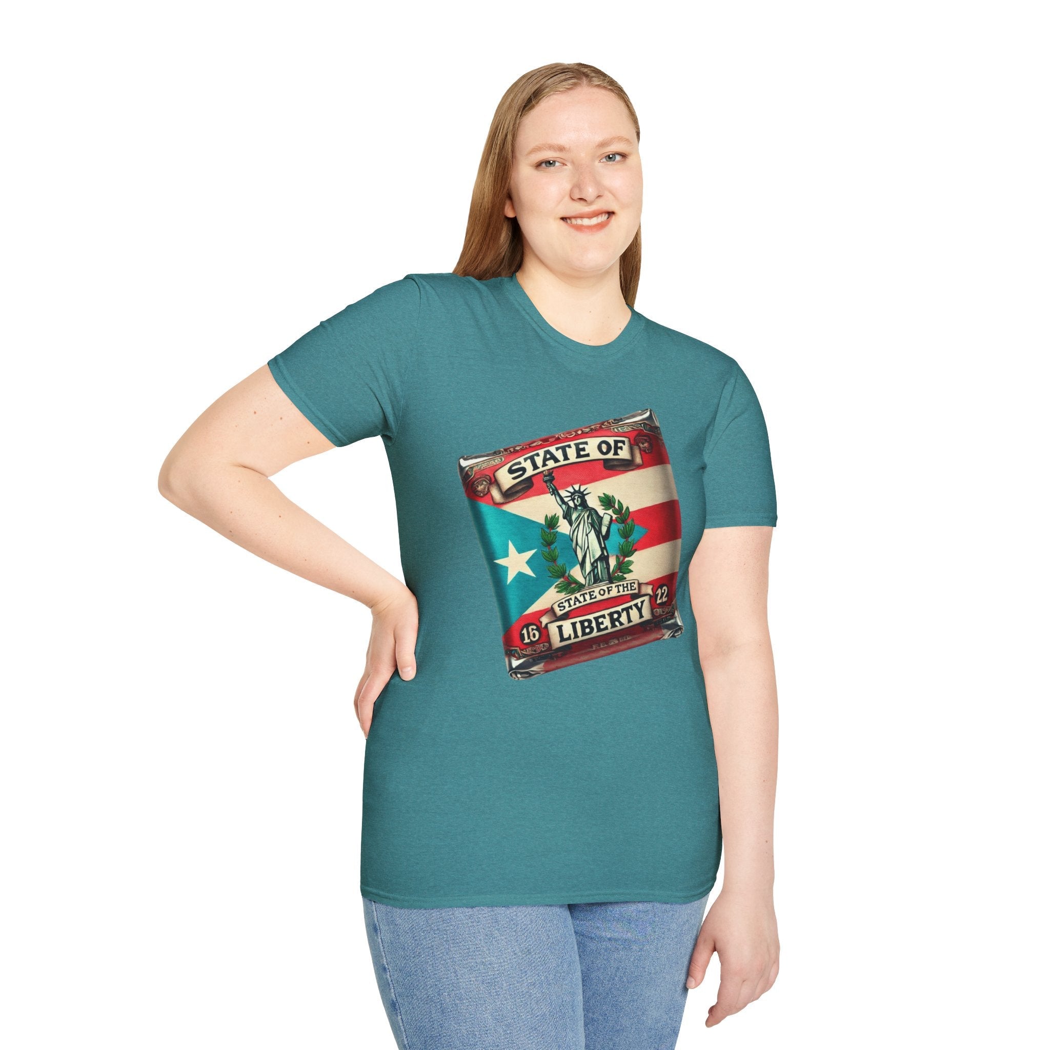 Puerto Rican Heritage Shirt Gift for Patriots, National Holiday Apparel, USA Pride Shirt - Metamorphosis Creations