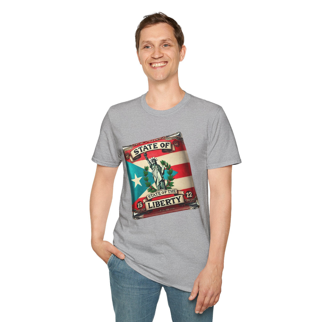 Puerto Rican Heritage Shirt Gift for Patriots, National Holiday Apparel, USA Pride Shirt - Metamorphosis Creations