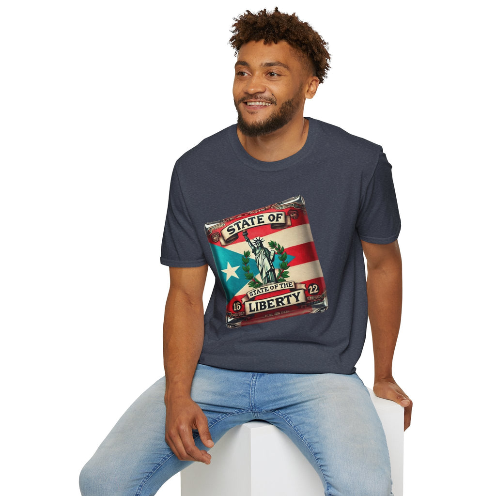 Puerto Rican Heritage Shirt Gift for Patriots, National Holiday Apparel, USA Pride Shirt - Metamorphosis Creations