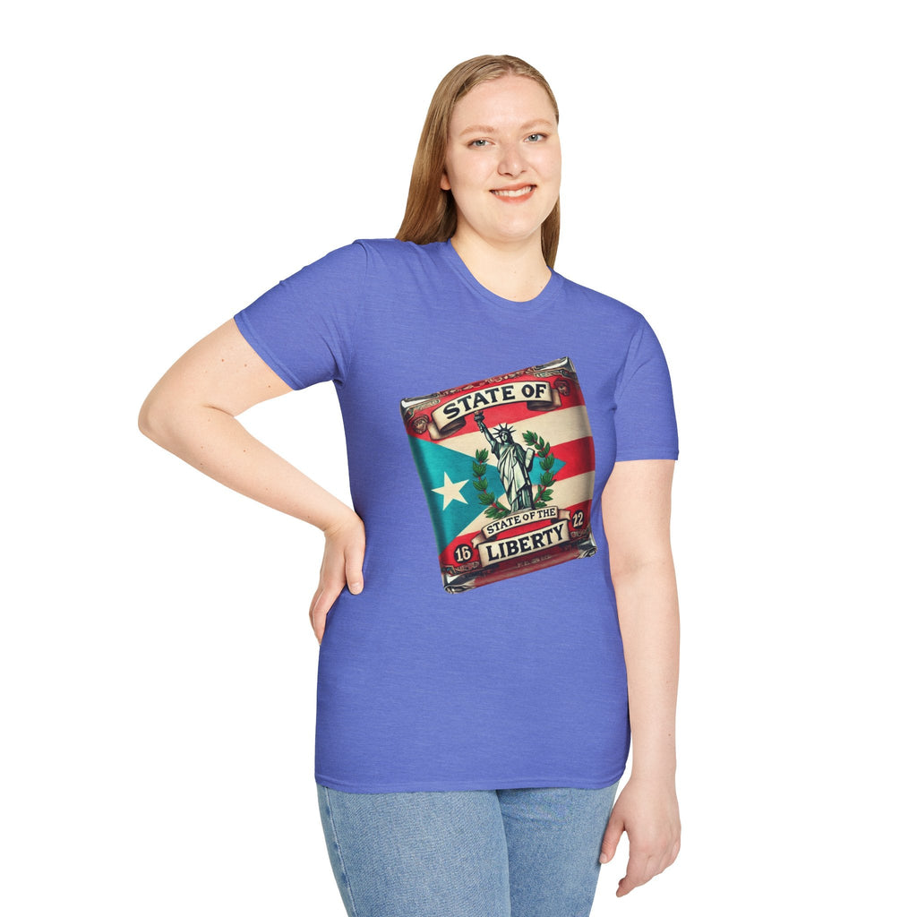 Puerto Rican Heritage Shirt Gift for Patriots, National Holiday Apparel, USA Pride Shirt - Metamorphosis Creations