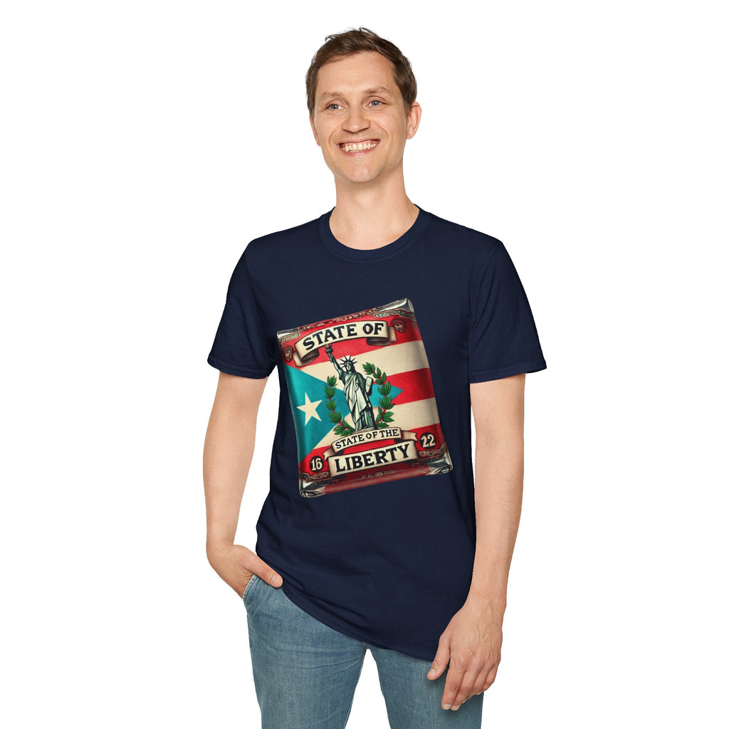 Puerto Rican Heritage Shirt Gift for Patriots, National Holiday Apparel, USA Pride Shirt - Metamorphosis Creations