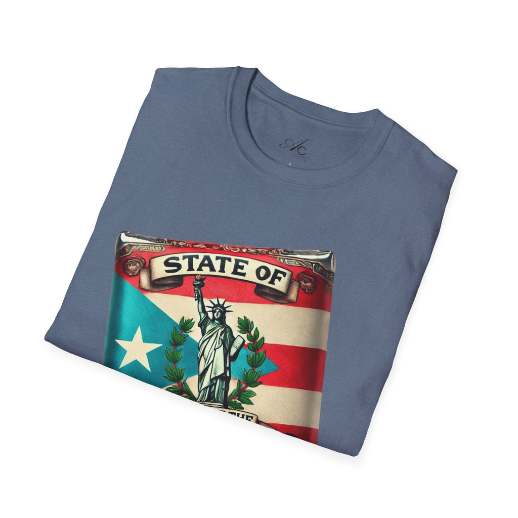Puerto Rican Heritage Shirt Gift for Patriots, National Holiday Apparel, USA Pride Shirt - Metamorphosis Creations