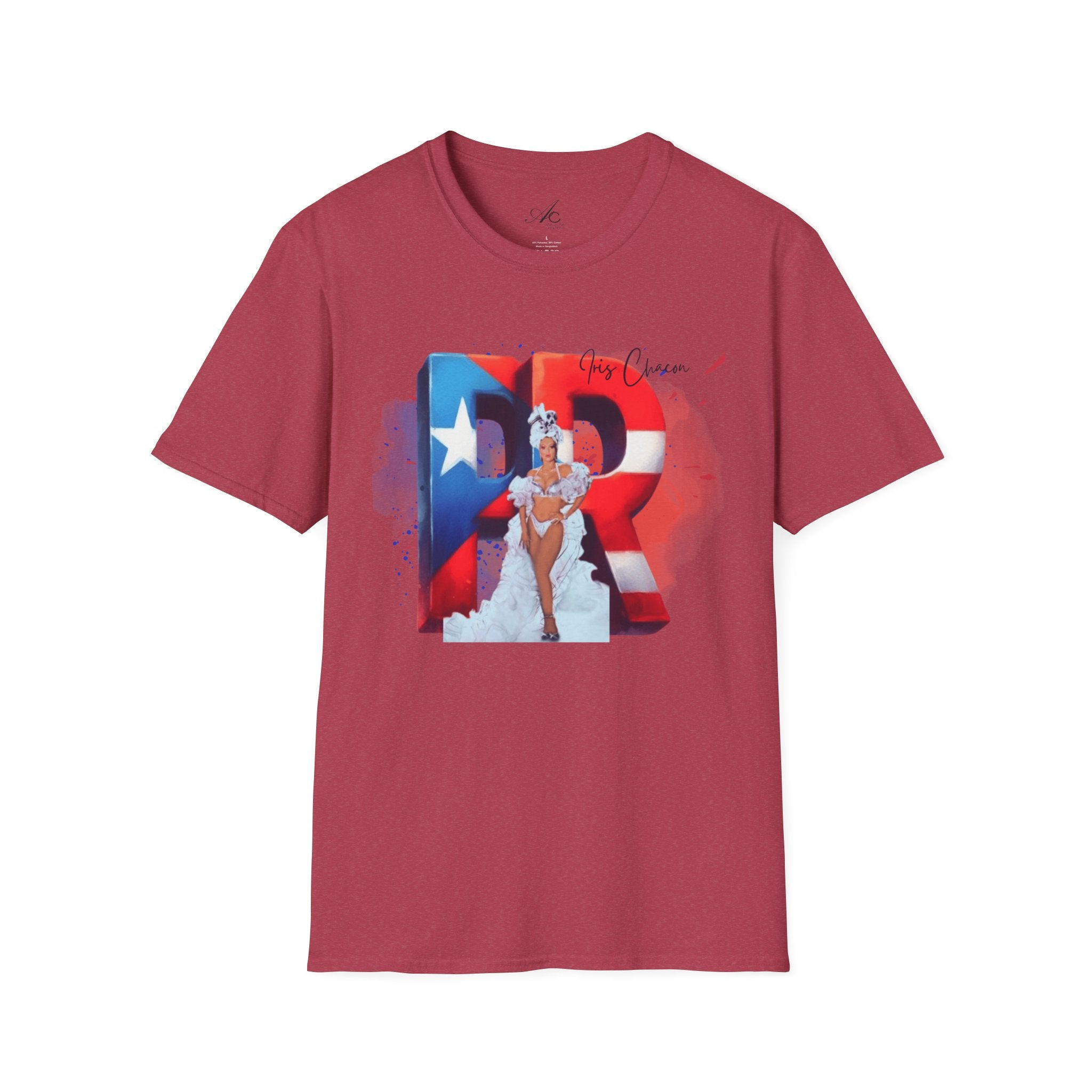 Puerto Rican Iris Chacon T-Shirt - Celebrate Culture, Fashion, Vintage Tee, Gift for Him/Her, Comfortable Casual Wear - Metamorphosis Creations