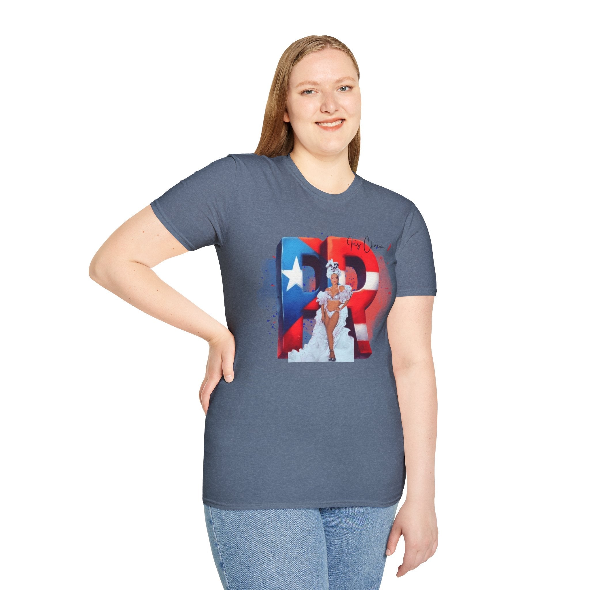 Puerto Rican Iris Chacon T-Shirt - Celebrate Culture, Fashion, Vintage Tee, Gift for Him/Her, Comfortable Casual Wear - Metamorphosis Creations