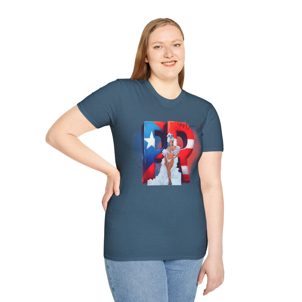 Puerto Rican Iris Chacon T-Shirt - Celebrate Culture, Fashion, Vintage Tee, Gift for Him/Her, Comfortable Casual Wear - Metamorphosis Creations