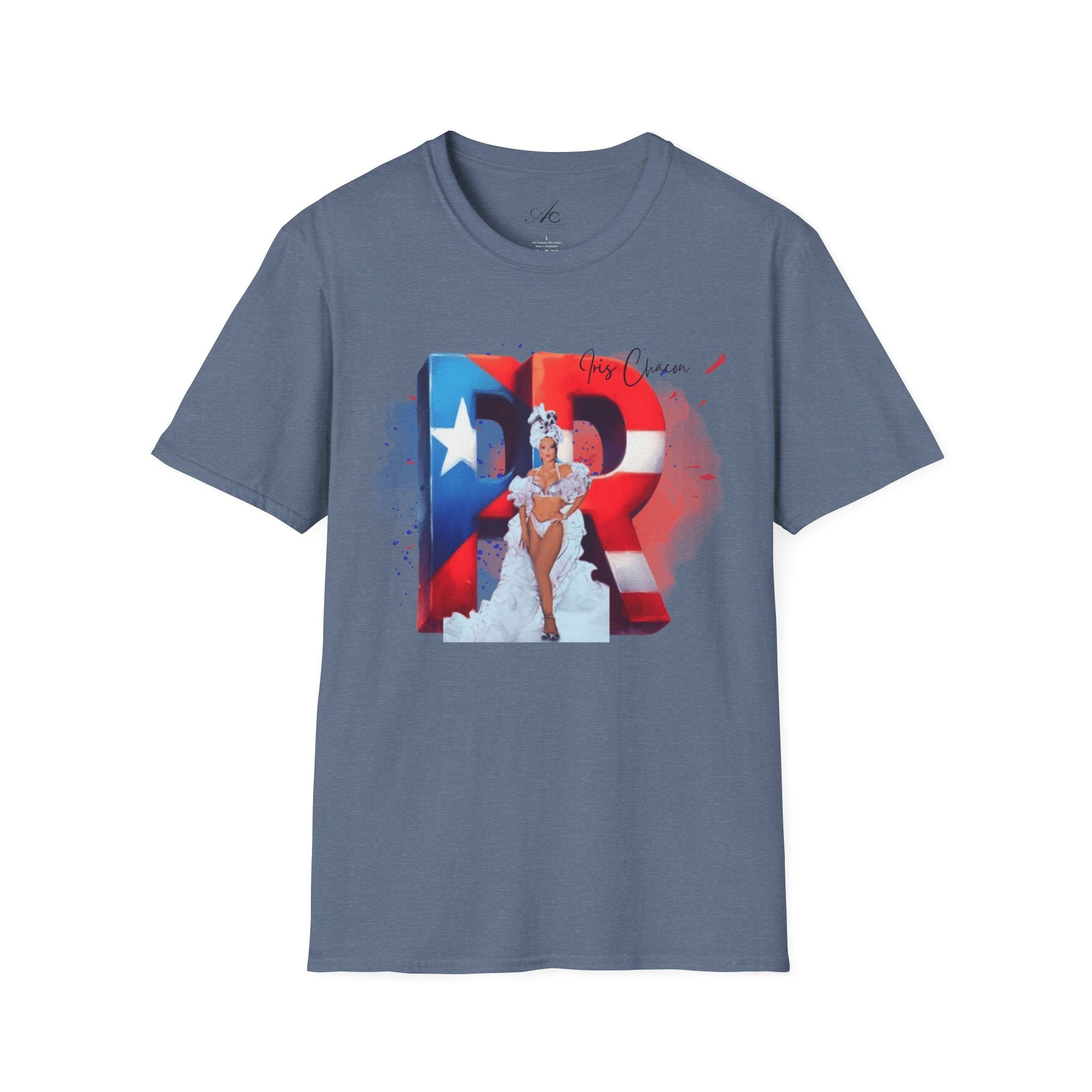 Puerto Rican Iris Chacon T-Shirt - Celebrate Culture, Fashion, Vintage Tee, Gift for Him/Her, Comfortable Casual Wear - Metamorphosis Creations