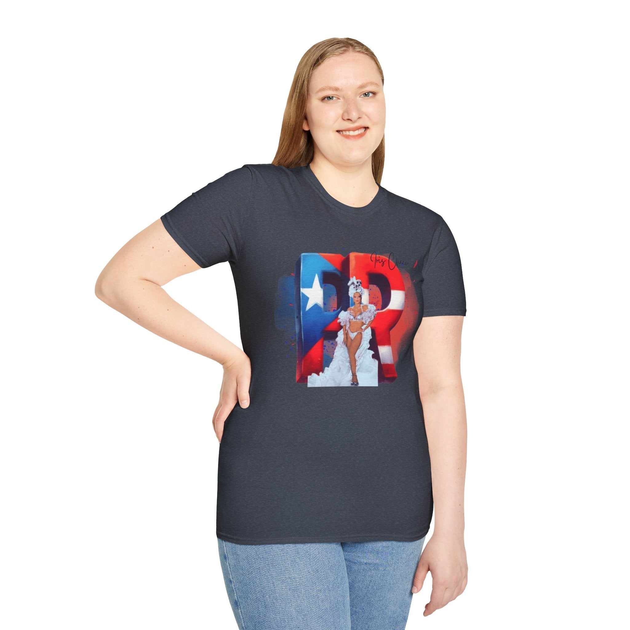 Puerto Rican Iris Chacon T-Shirt - Celebrate Culture, Fashion, Vintage Tee, Gift for Him/Her, Comfortable Casual Wear - Metamorphosis Creations