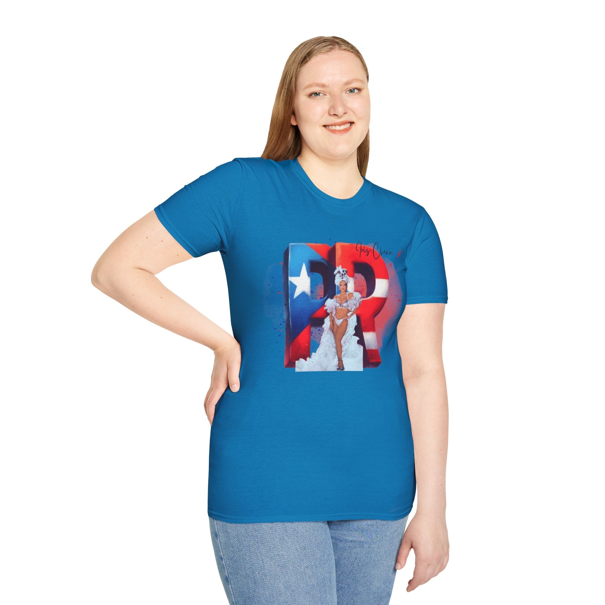 Puerto Rican Iris Chacon T-Shirt - Celebrate Culture, Fashion, Vintage Tee, Gift for Him/Her, Comfortable Casual Wear - Metamorphosis Creations