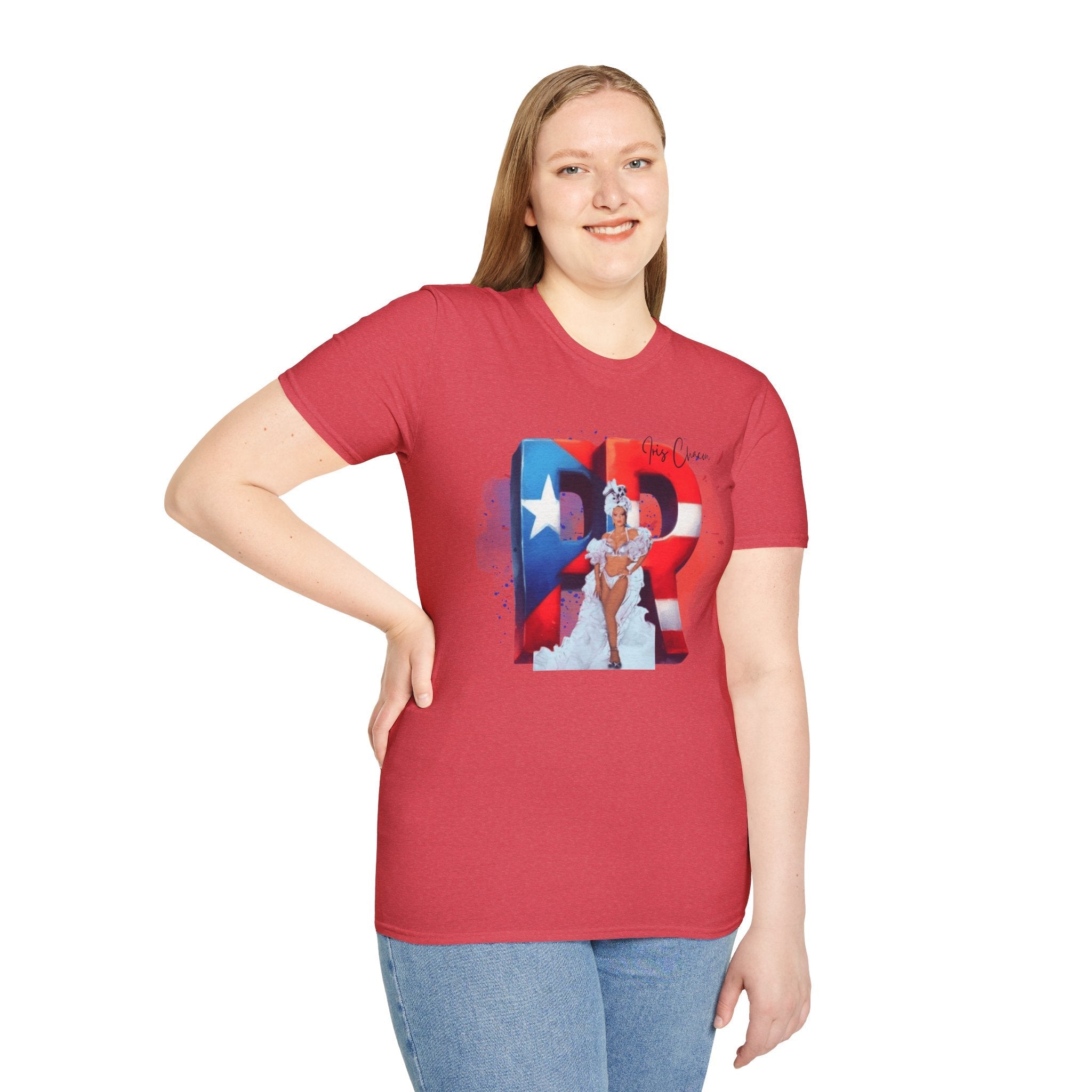 Puerto Rican Iris Chacon T-Shirt - Celebrate Culture, Fashion, Vintage Tee, Gift for Him/Her, Comfortable Casual Wear - Metamorphosis Creations