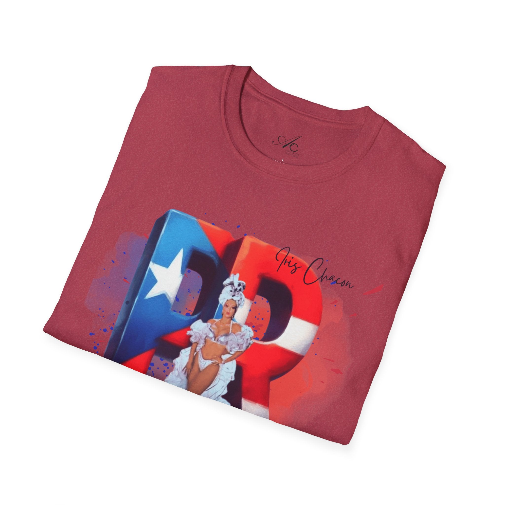 Puerto Rican Iris Chacon T-Shirt - Celebrate Culture, Fashion, Vintage Tee, Gift for Him/Her, Comfortable Casual Wear - Metamorphosis Creations