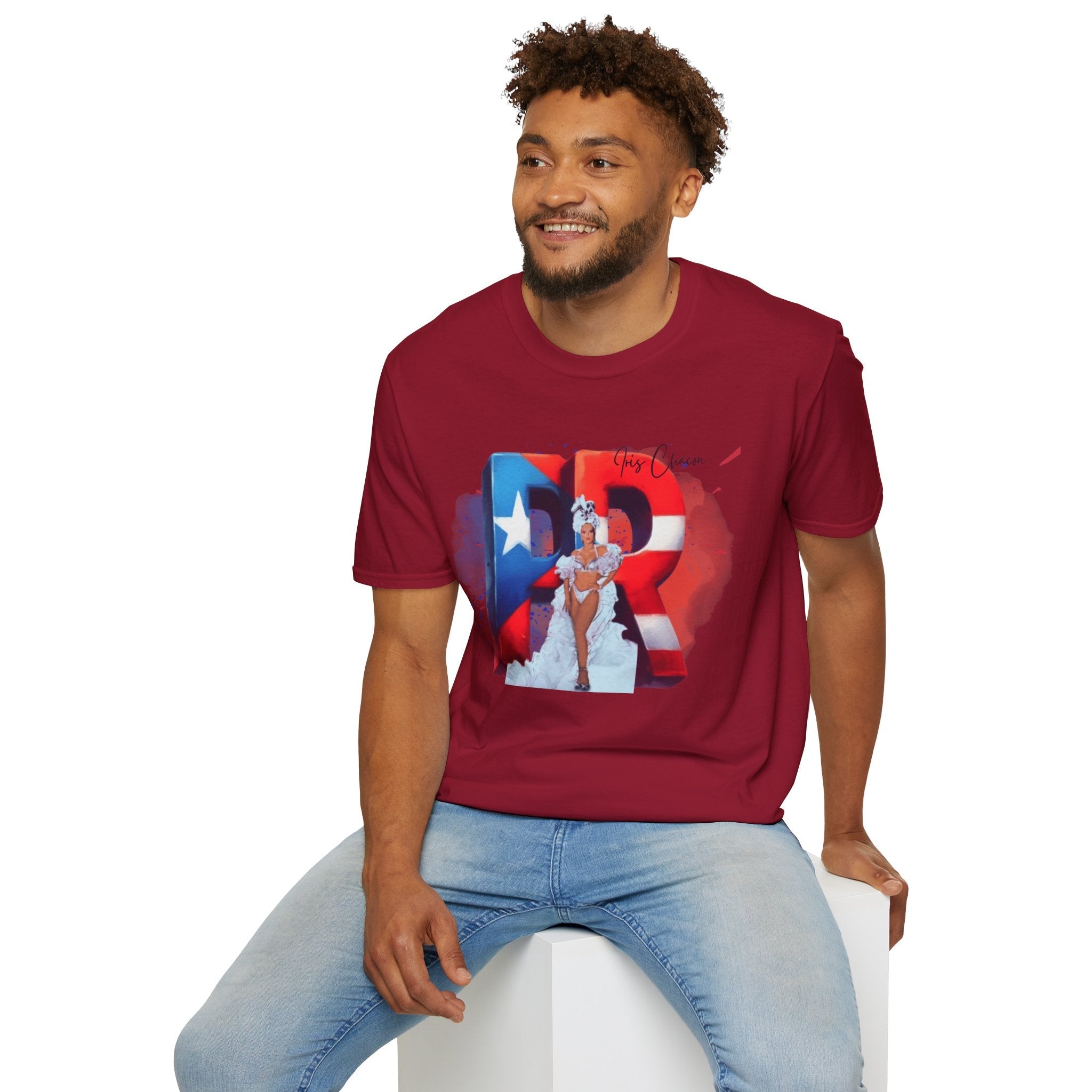 Puerto Rican Iris Chacon T-Shirt - Celebrate Culture, Fashion, Vintage Tee, Gift for Him/Her, Comfortable Casual Wear - Metamorphosis Creations