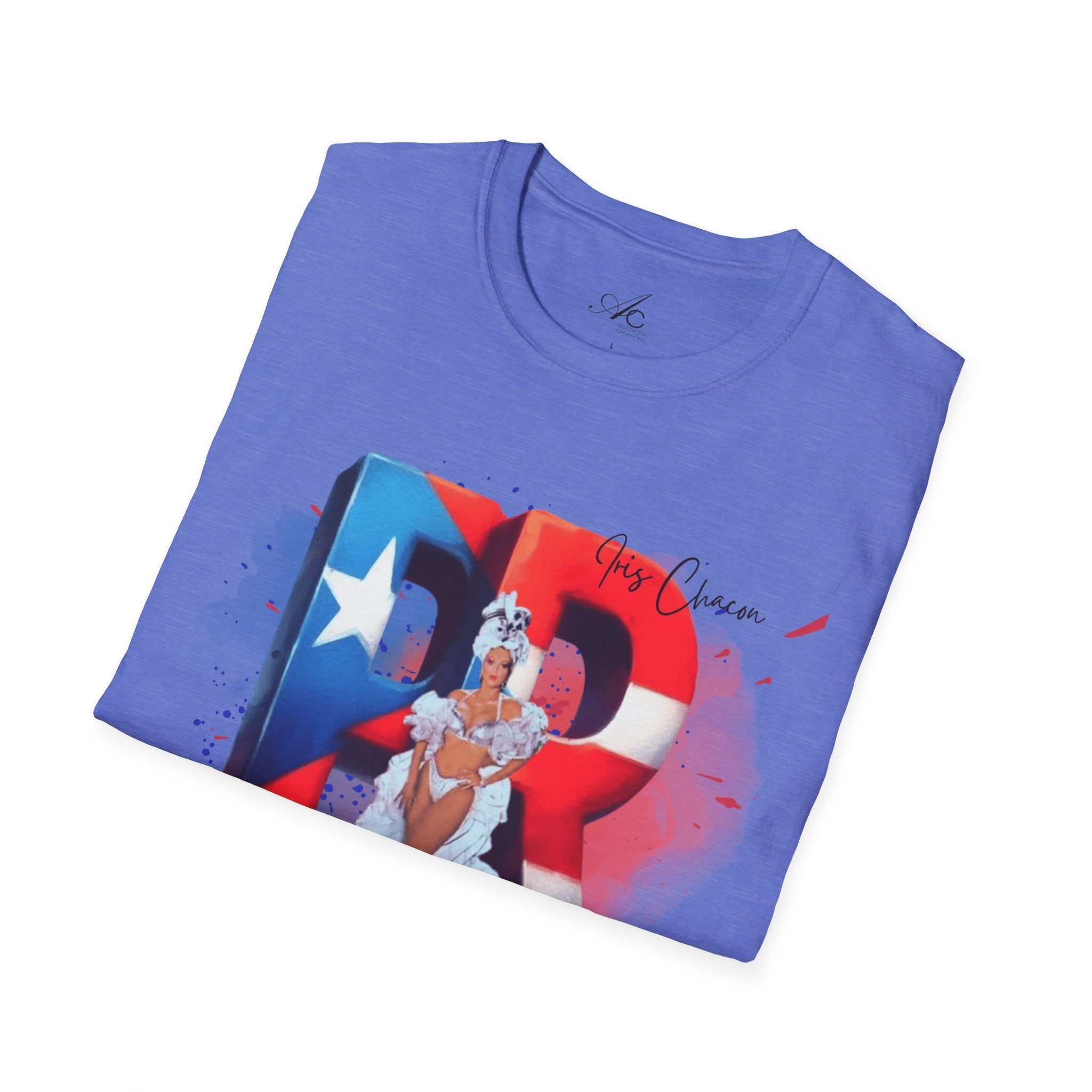 Puerto Rican Iris Chacon T-Shirt - Celebrate Culture, Fashion, Vintage Tee, Gift for Him/Her, Comfortable Casual Wear - Metamorphosis Creations