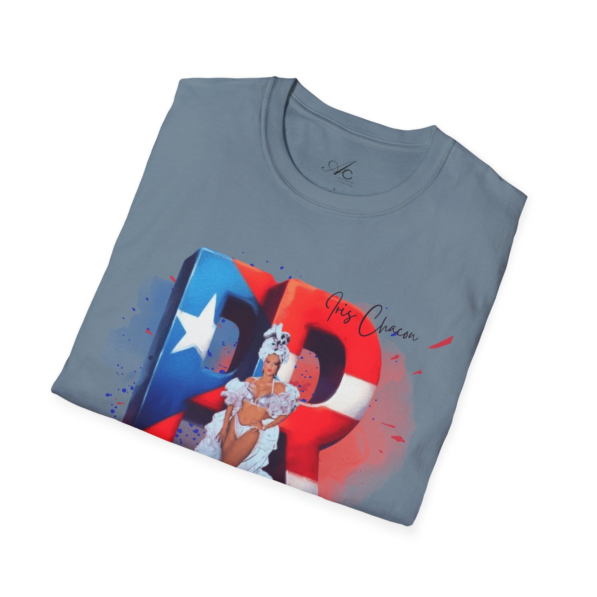 Puerto Rican Iris Chacon T-Shirt - Celebrate Culture, Fashion, Vintage Tee, Gift for Him/Her, Comfortable Casual Wear - Metamorphosis Creations