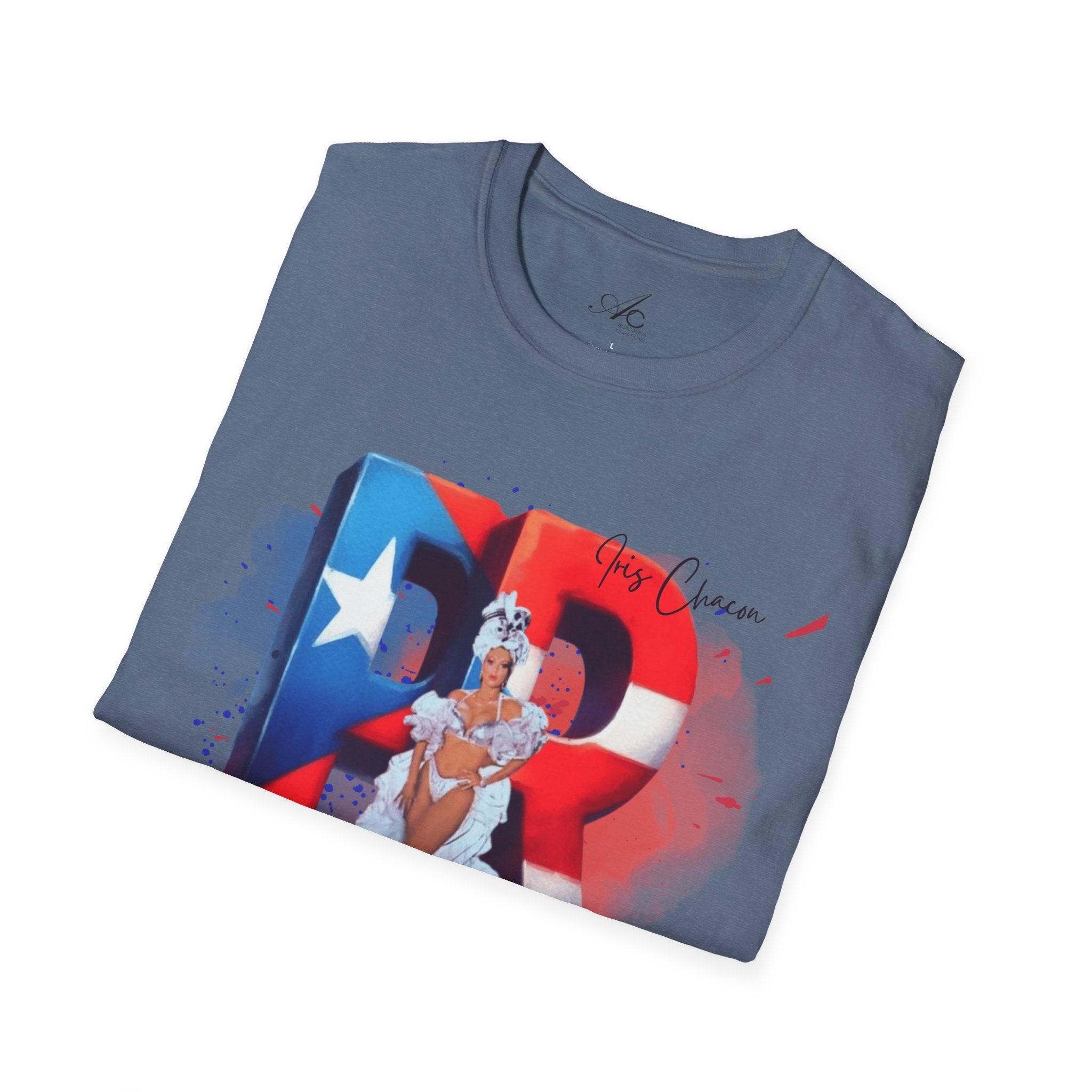 Puerto Rican Iris Chacon T-Shirt - Celebrate Culture, Fashion, Vintage Tee, Gift for Him/Her, Comfortable Casual Wear - Metamorphosis Creations
