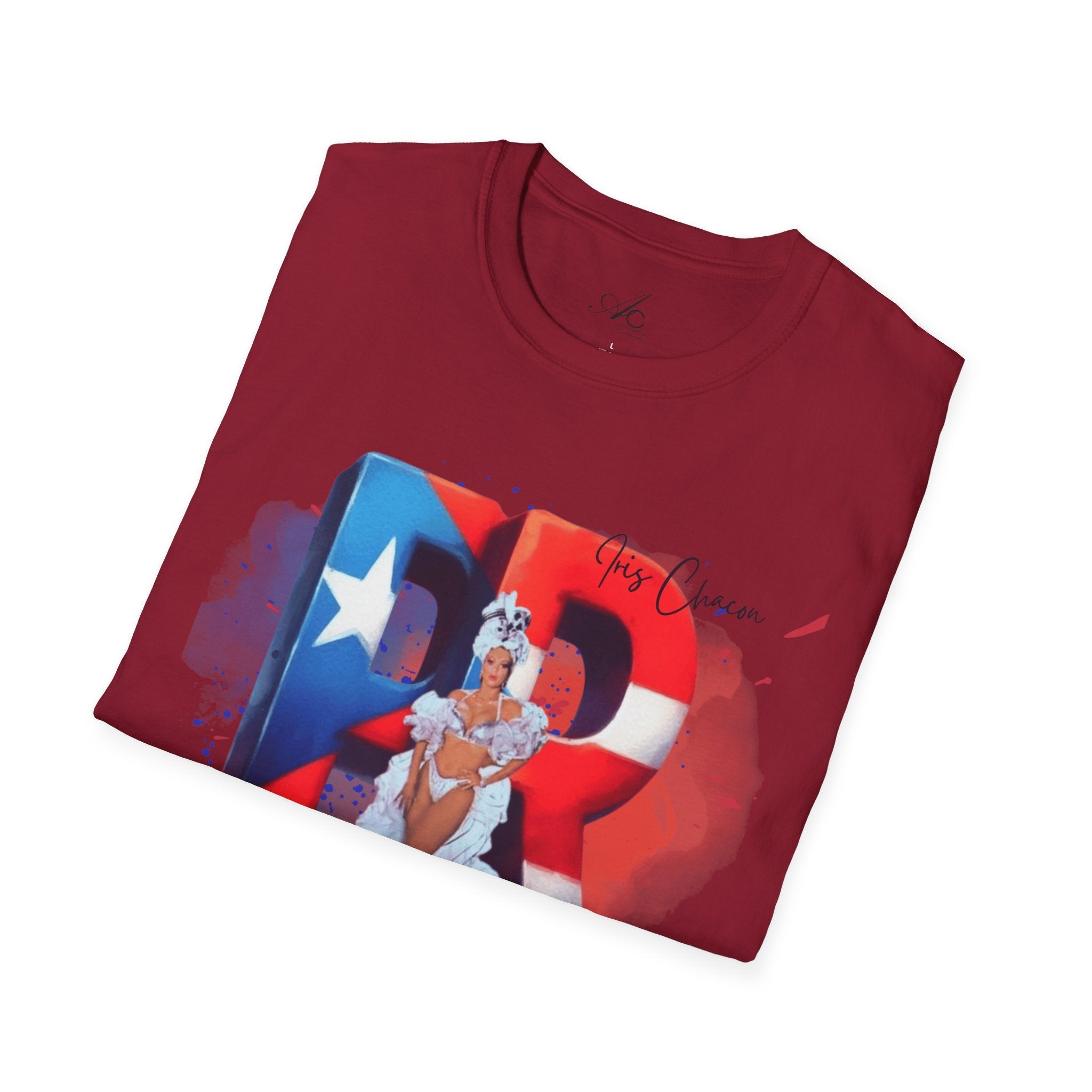Puerto Rican Iris Chacon T-Shirt - Celebrate Culture, Fashion, Vintage Tee, Gift for Him/Her, Comfortable Casual Wear - Metamorphosis Creations
