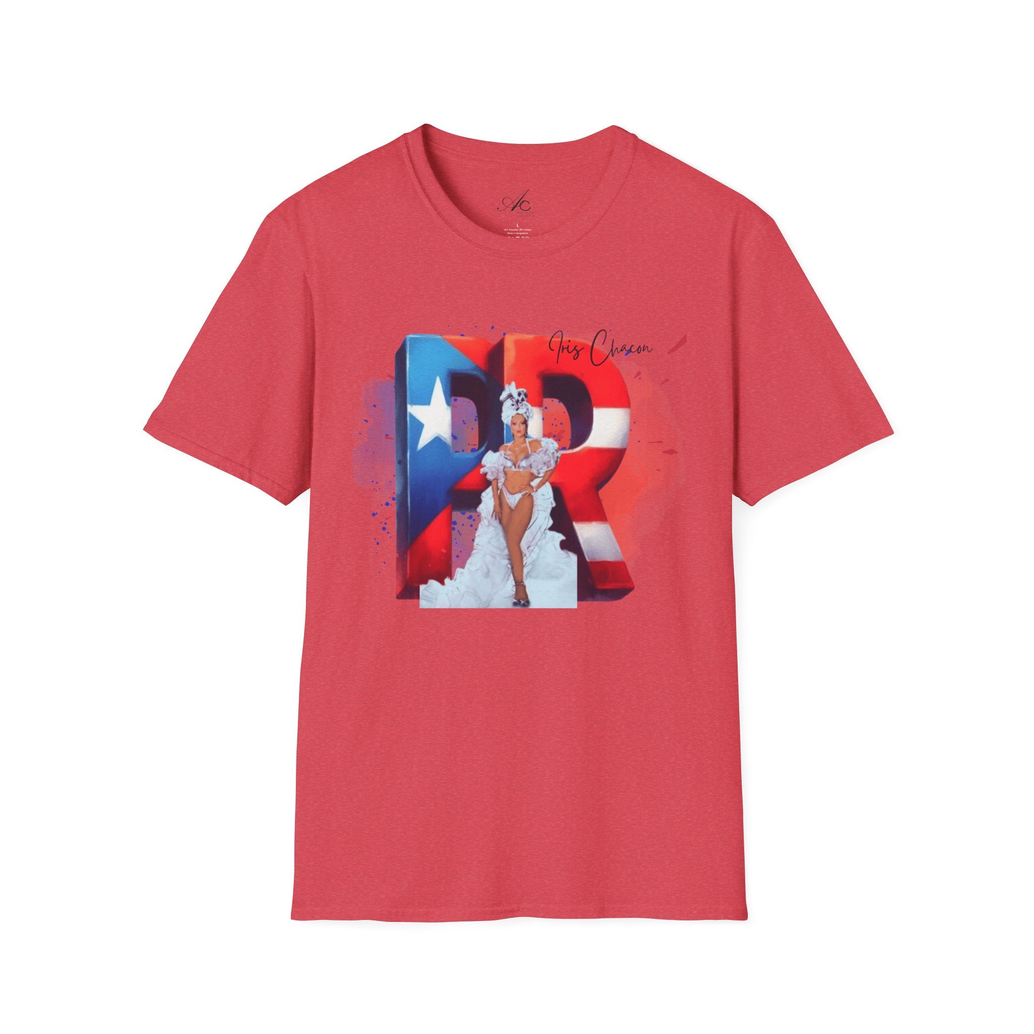 Puerto Rican Iris Chacon T-Shirt - Celebrate Culture, Fashion, Vintage Tee, Gift for Him/Her, Comfortable Casual Wear - Metamorphosis Creations