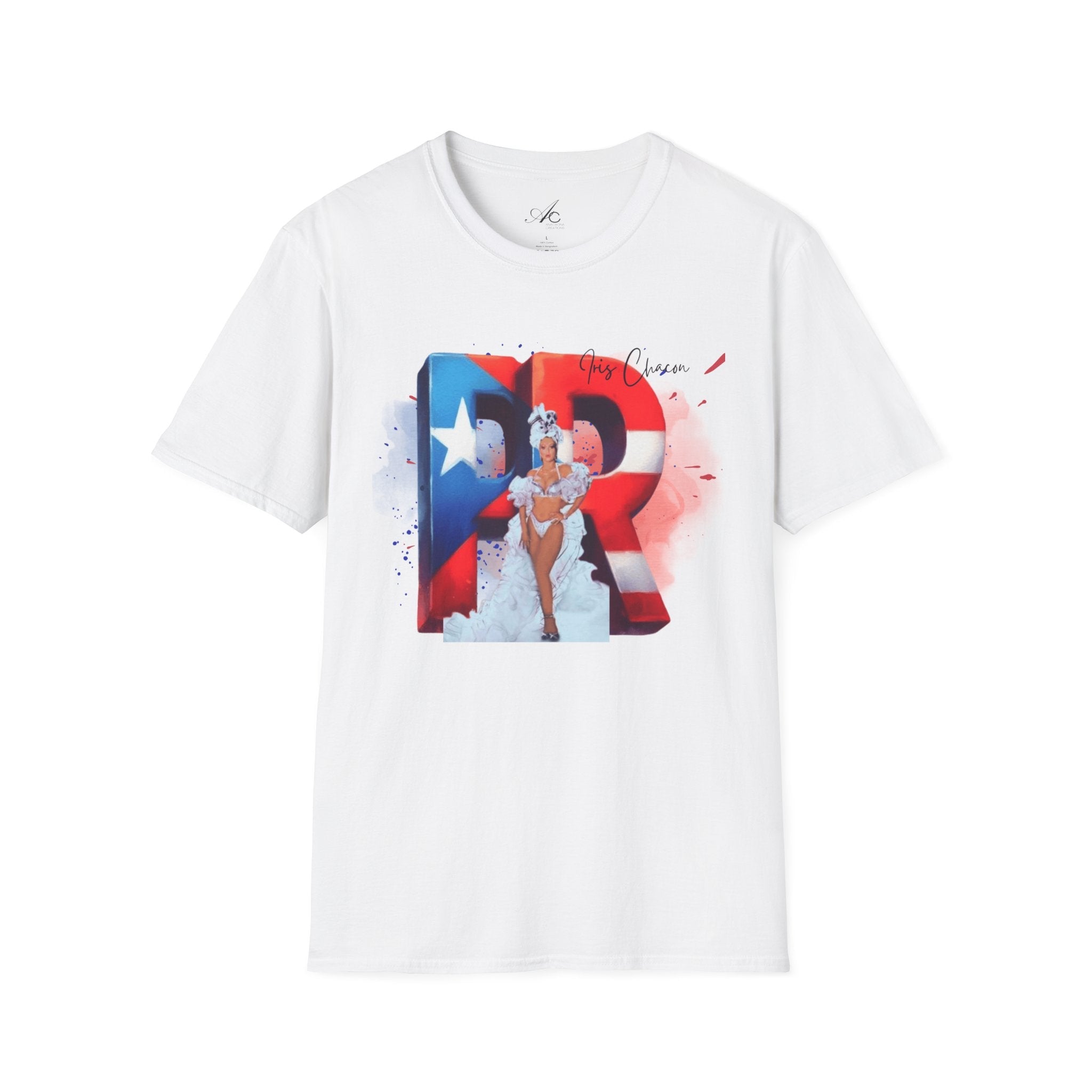 Puerto Rican Iris Chacon T-Shirt - Celebrate Culture, Fashion, Vintage Tee, Gift for Him/Her, Comfortable Casual Wear - Metamorphosis Creations
