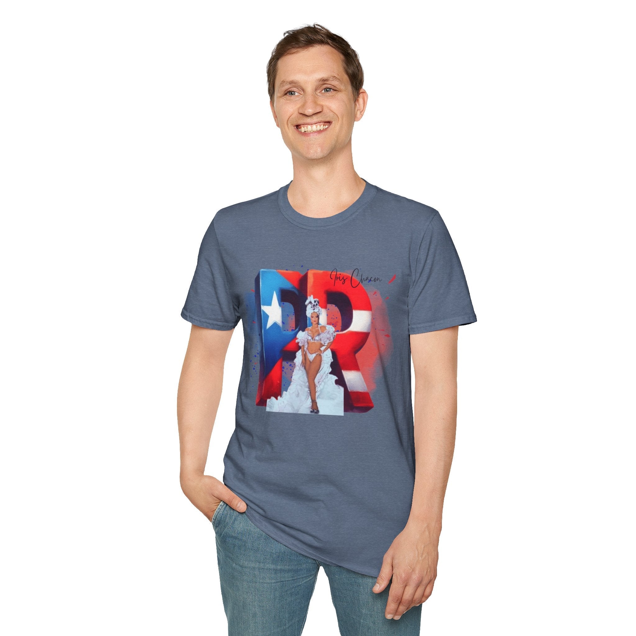 Puerto Rican Iris Chacon T-Shirt - Celebrate Culture, Fashion, Vintage Tee, Gift for Him/Her, Comfortable Casual Wear - Metamorphosis Creations