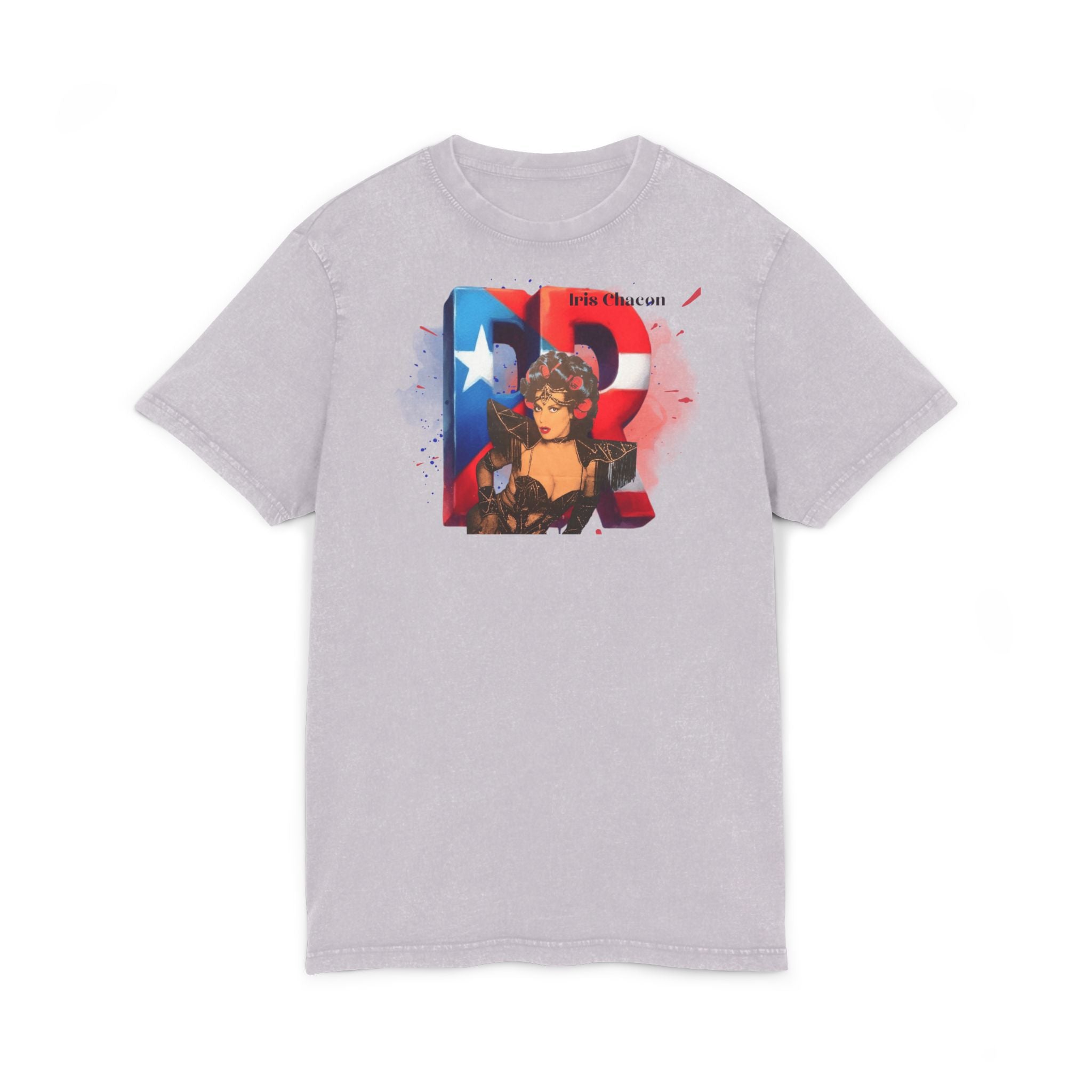 Puerto Rican Iris Chacon , Vintage Graphic Shirt, Casual Wear, Festival Apparel, Summer T-Shirt, Gift for Her - Metamorphosis Creations