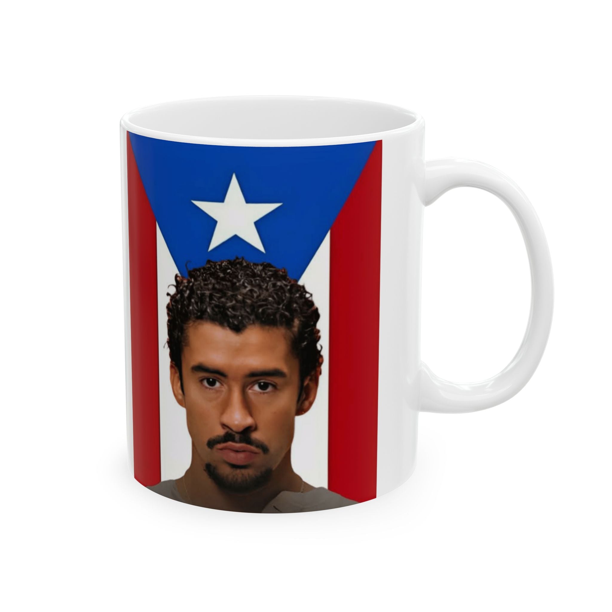 Puerto Rican Pride Ceramic Mug, Unique Gift for Coffee Lovers, 11oz & 15oz Sizes, Perfect for Holidays and Celebrations - Metamorphosis Creations