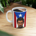 Puerto Rican Pride Ceramic Mug, Unique Gift for Coffee Lovers, 11oz & 15oz Sizes, Perfect for Holidays and Celebrations - Metamorphosis Creations